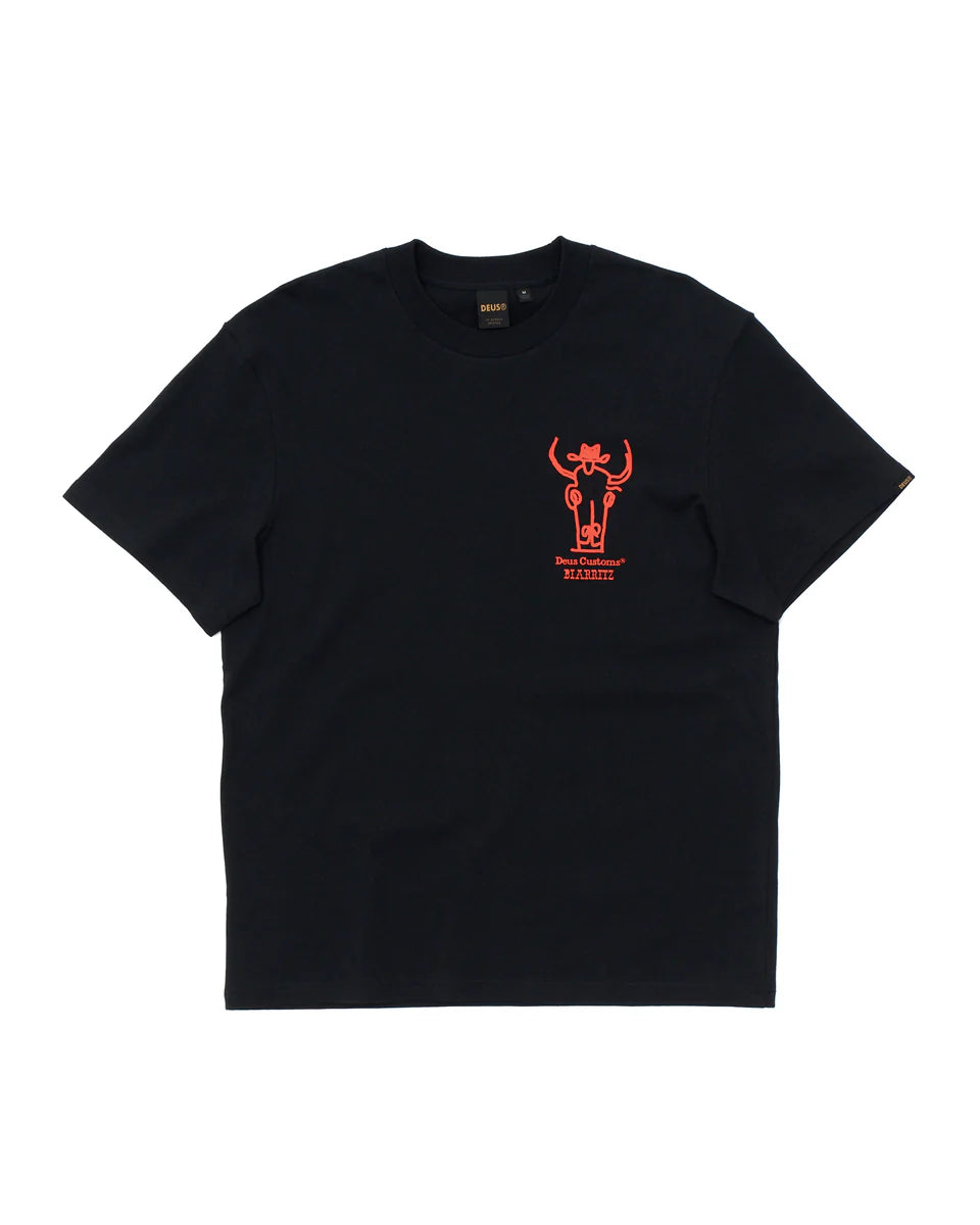 Deus Ex Machina - Showdown Tee in Black