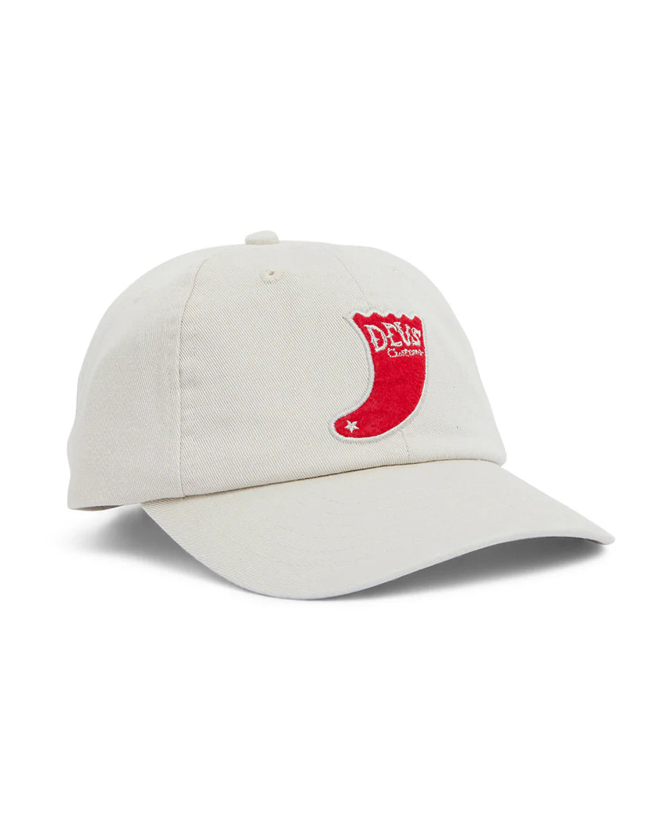 Deus Ex Machina - Single Fin Dad Cap in White