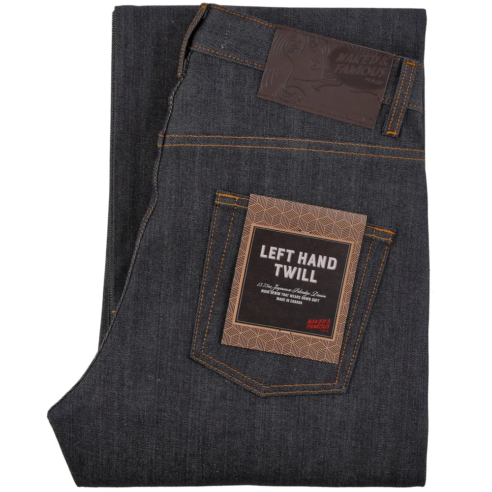 Naked & Famous - Strong Guy in Left Hand Twill