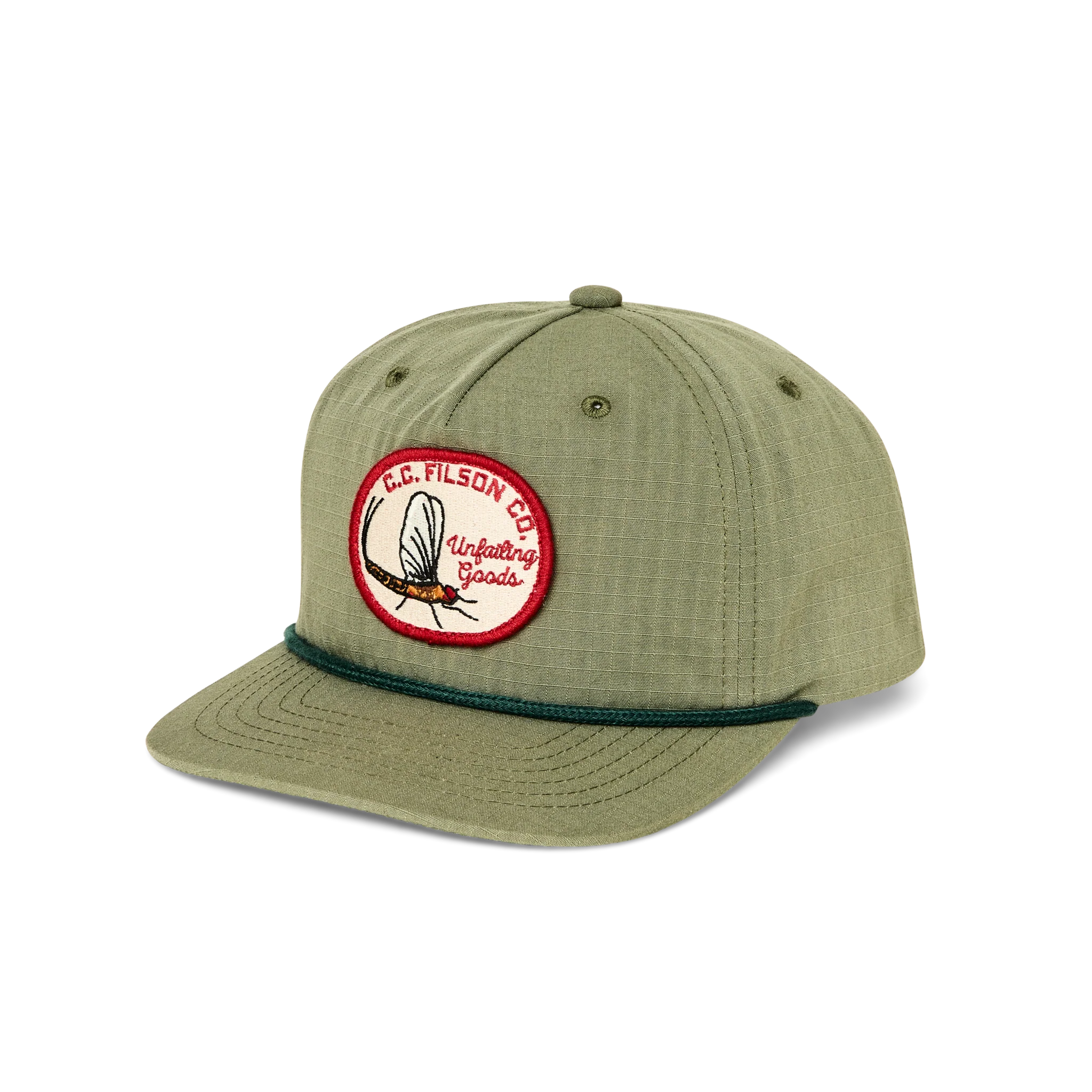 Filson - Trucker Cap in Green Mayfly