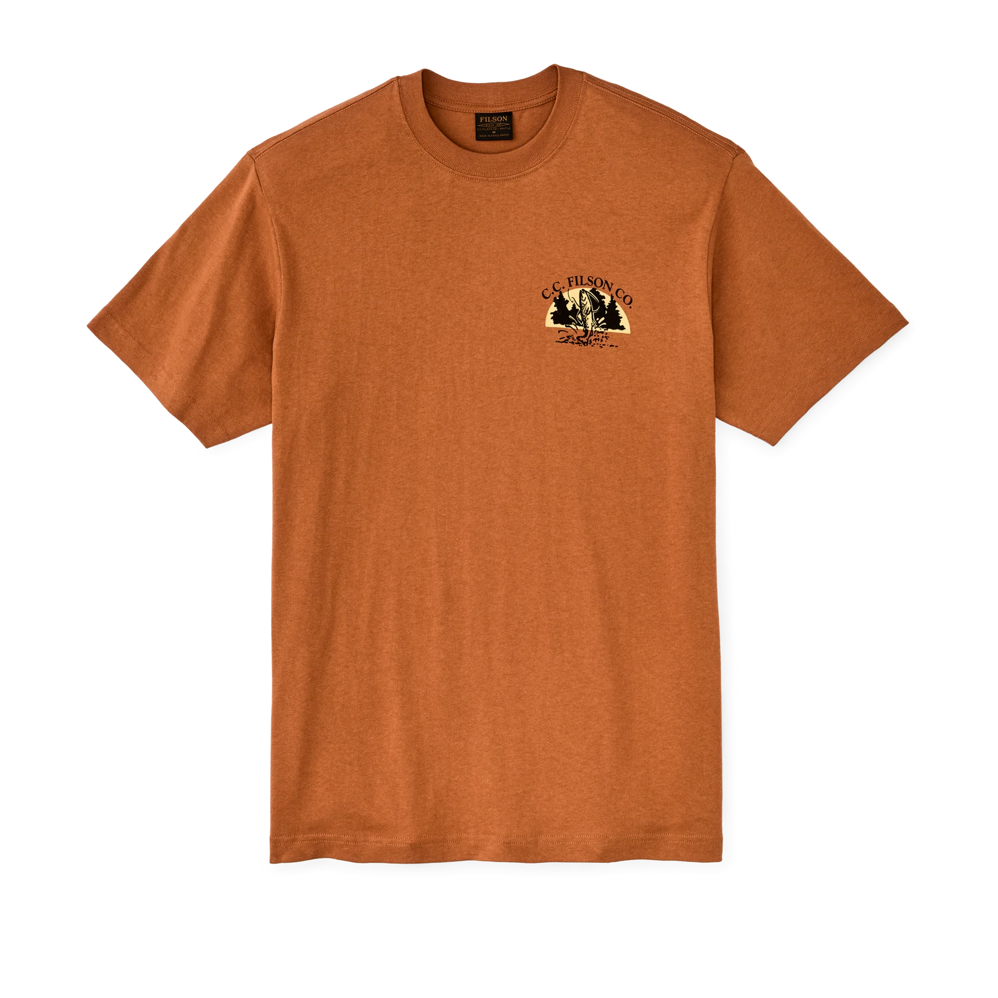 Filson - Frontier Graphic Tee in Bourbon