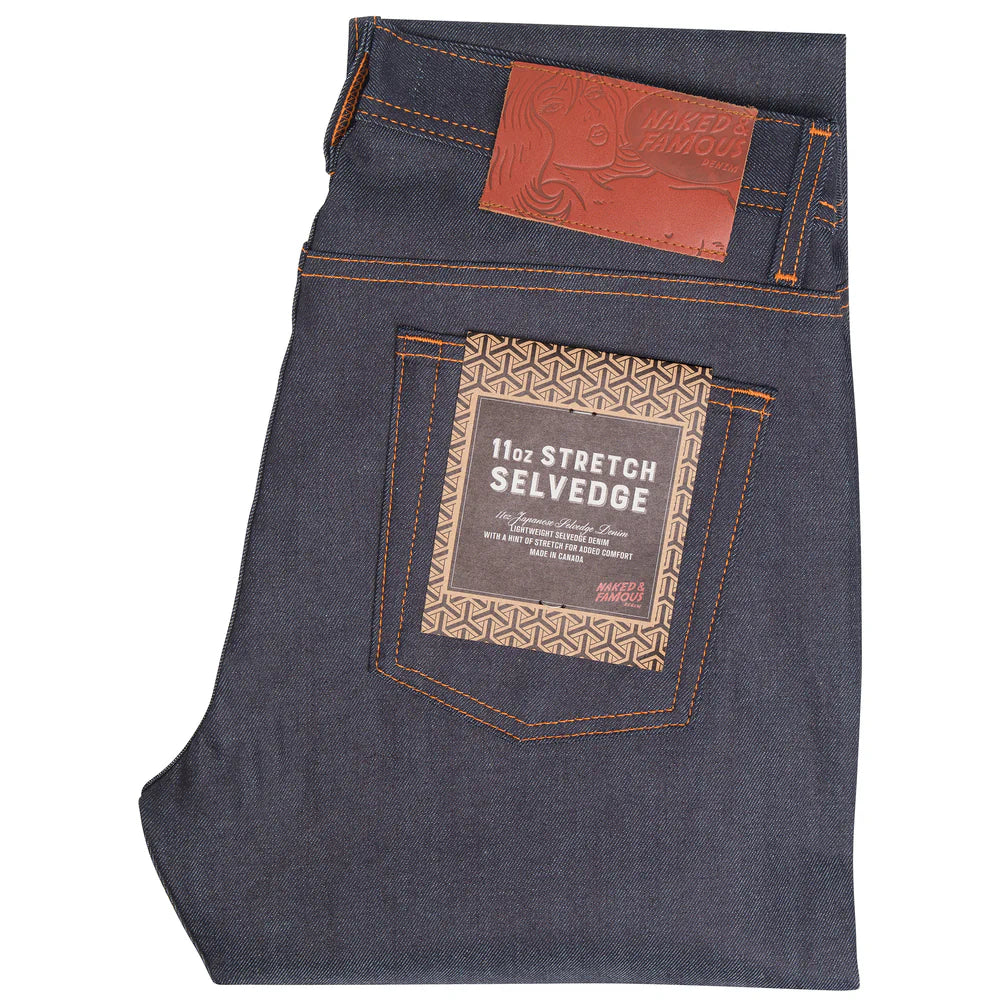 Naked & Famous - Weird Guy in 11oz Stretch Selvedge
