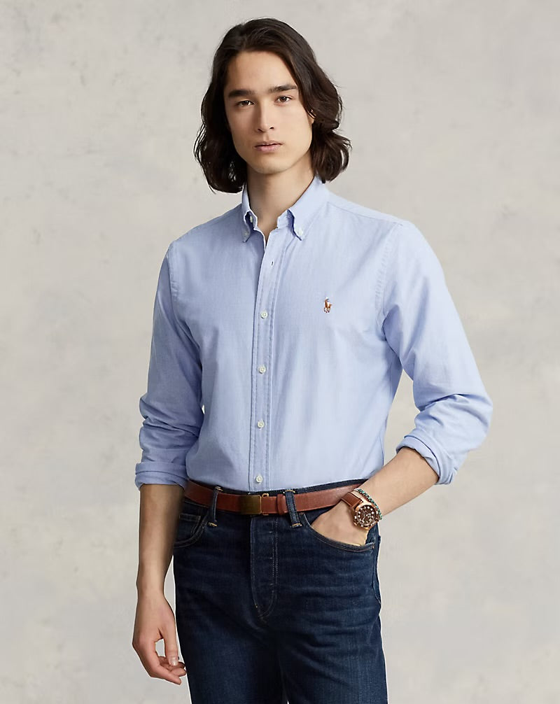 Polo Ralph Lauren - Iconic Oxford in Blue Classic Fit