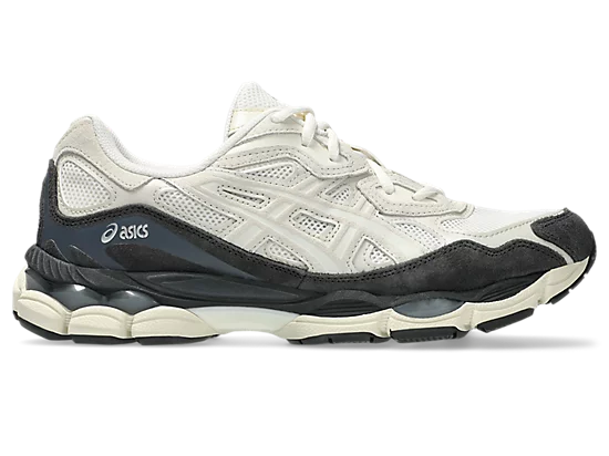 Asics- GEL-NYC in White and Smoke Grey