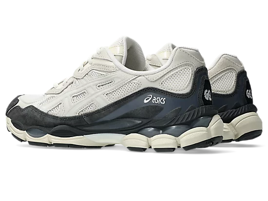 Asics- GEL-NYC in White and Smoke Grey