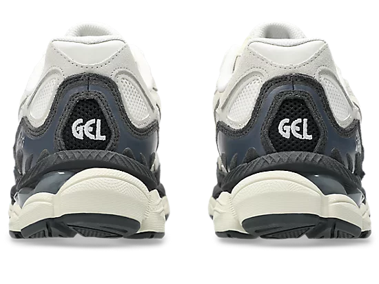 Asics- GEL-NYC in White and Smoke Grey