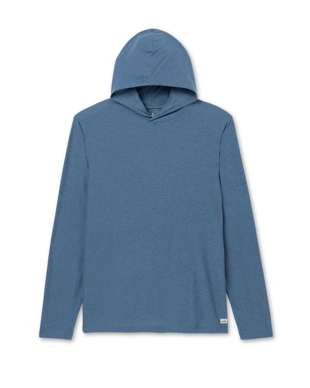 Vuori - Strato Tech Hoodie in Pool Blue Heather