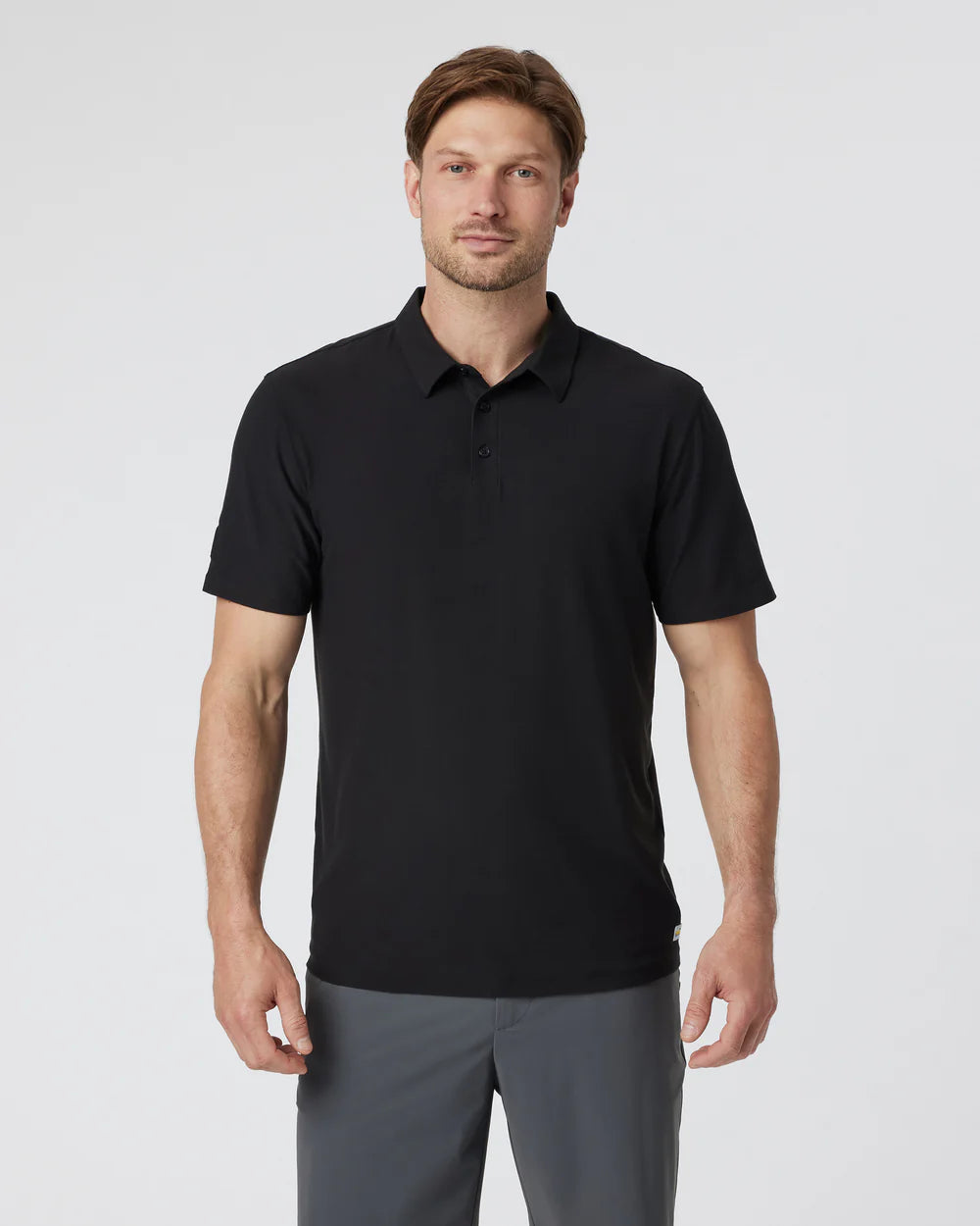 Vuori - Strato Tech Polo in Black
