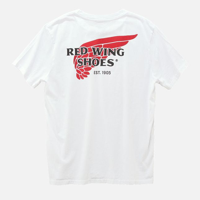 Red Wing - Classic Logo T-Shirt in White