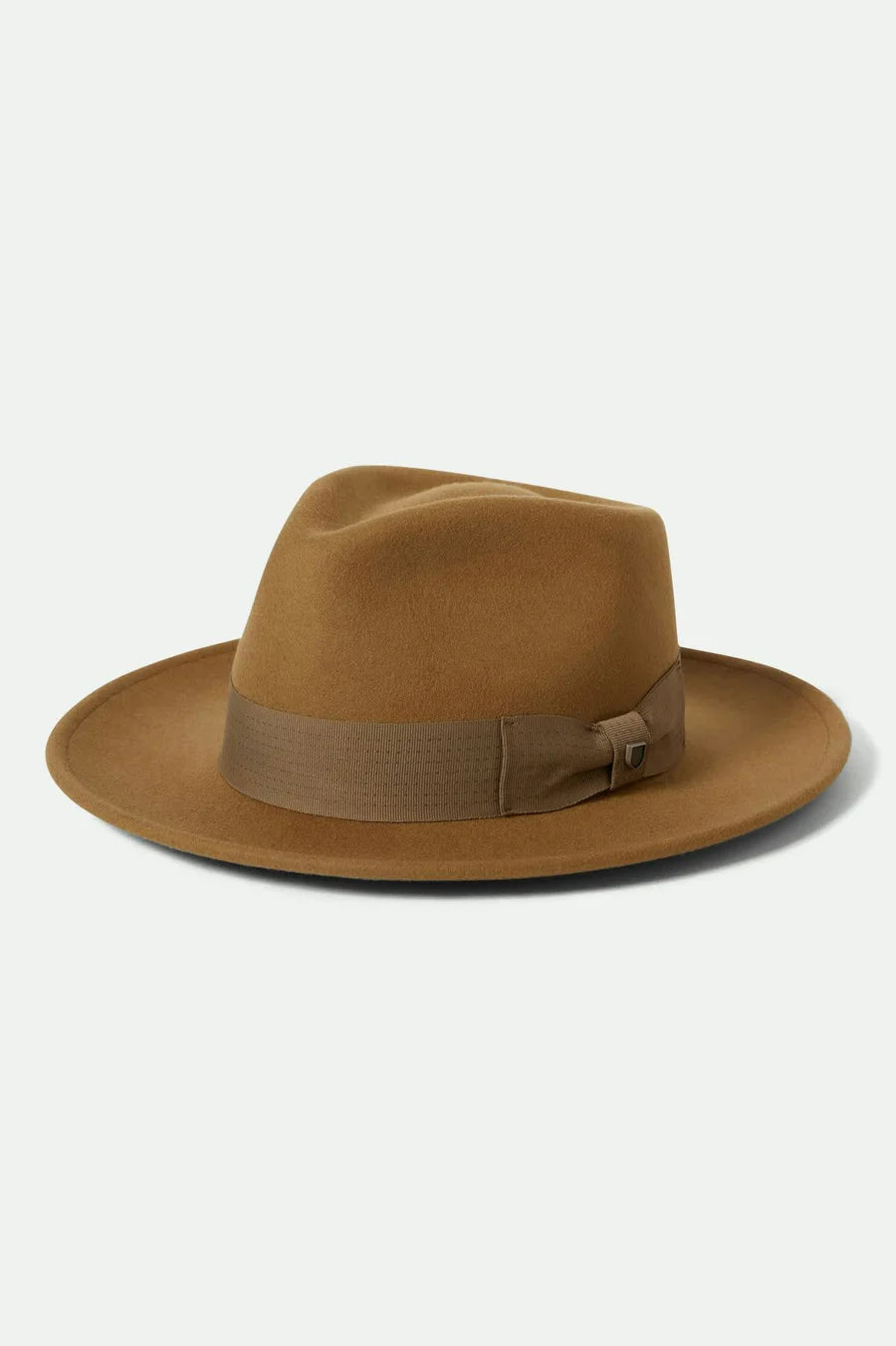 Brixton - Swindle Convertabrim Fedora in Antique Bronze