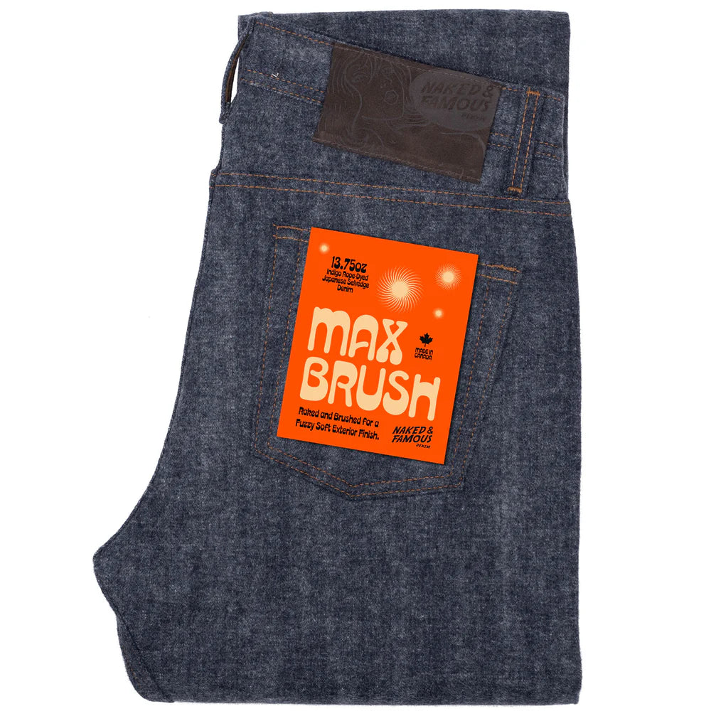 Naked & Famous - Weird Guy in Max Brush Selvedge