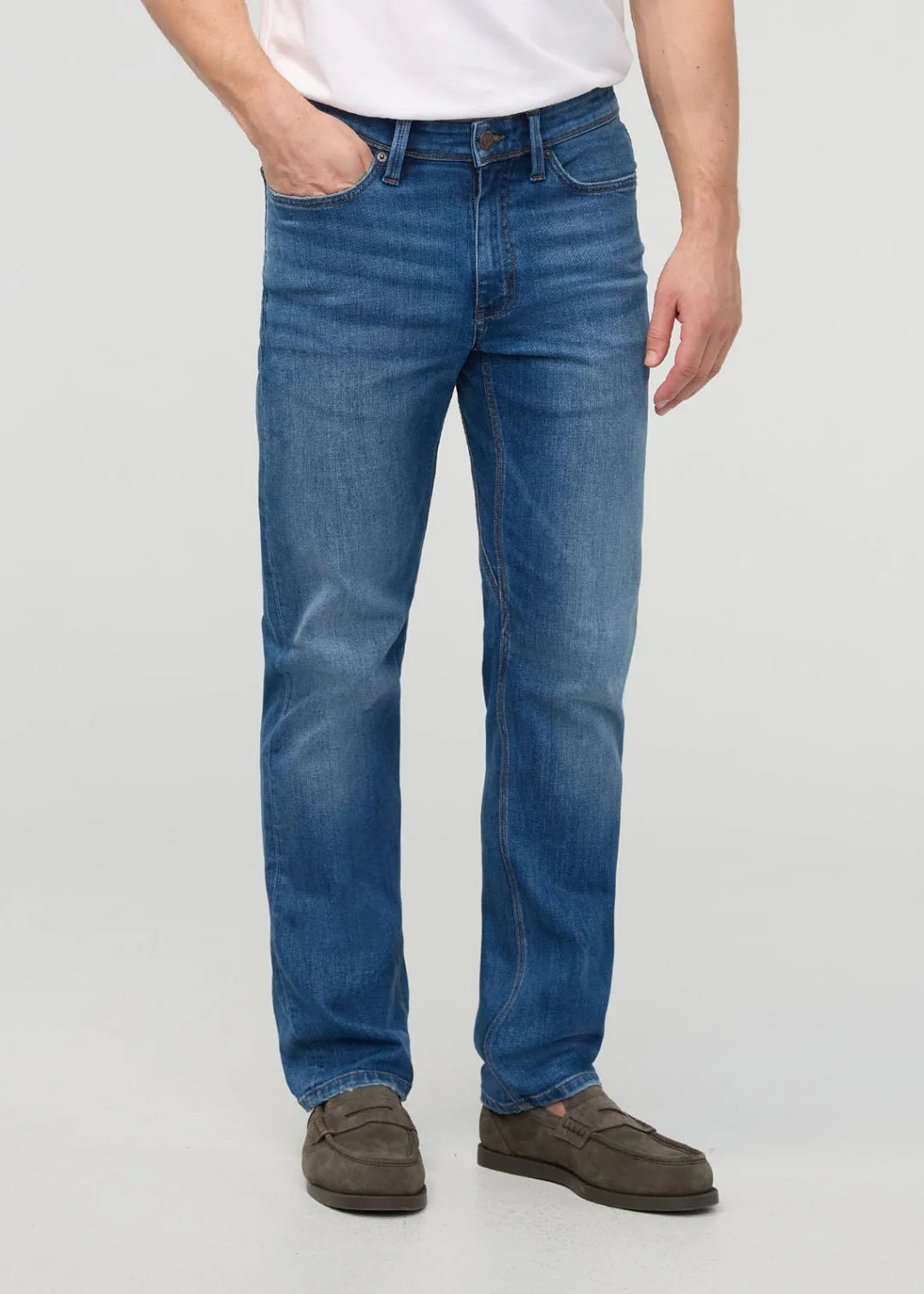 Duer - Performance Denim+ Straight in Alpine Indigo