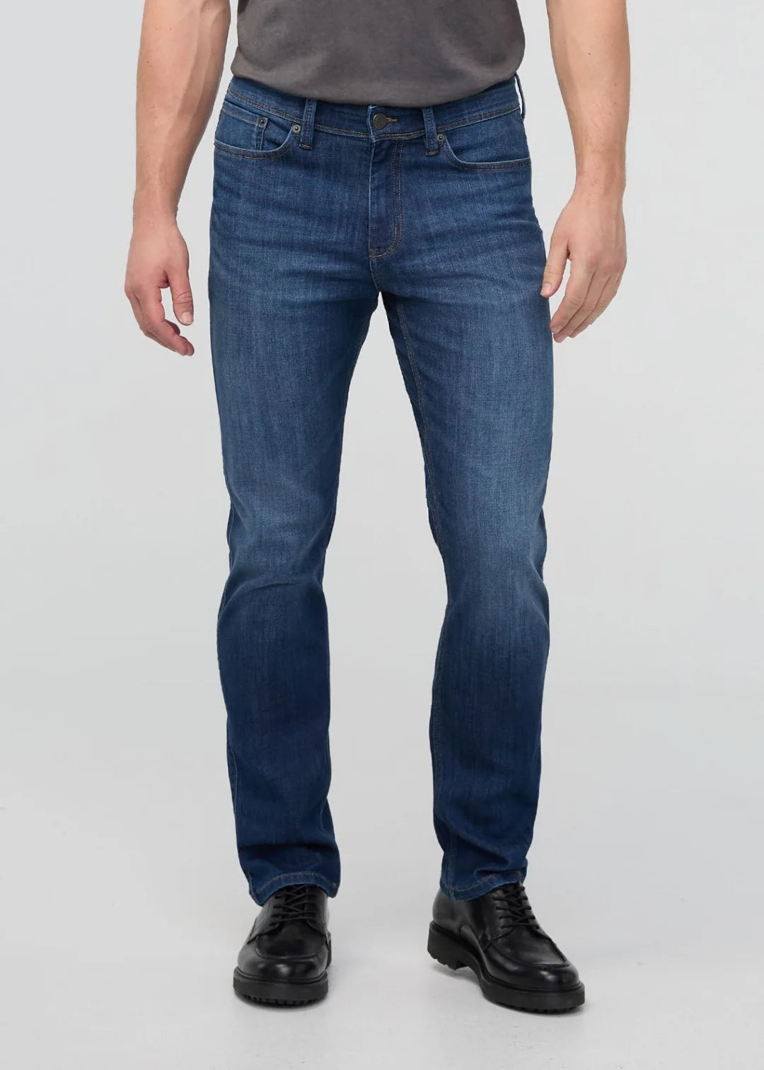 Duer - Performance Denim Slim Straight in Ocean Swell
