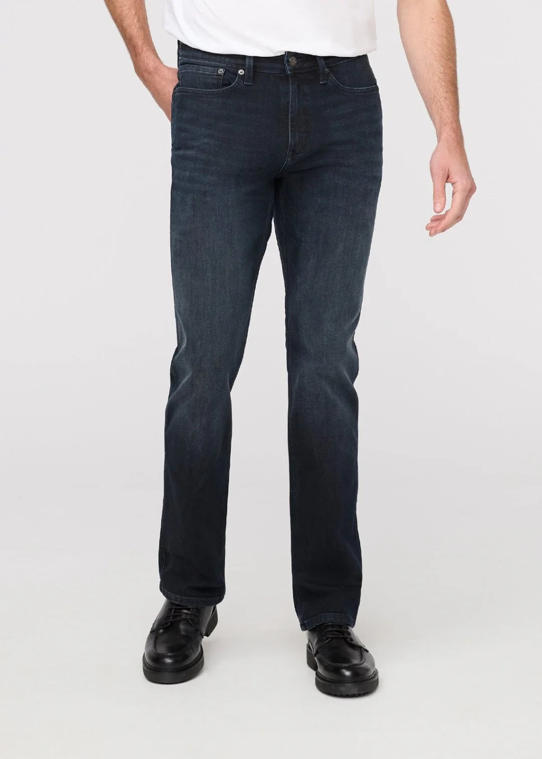 Duer - Performance Denim+ Slim Straight in Carbon Stone