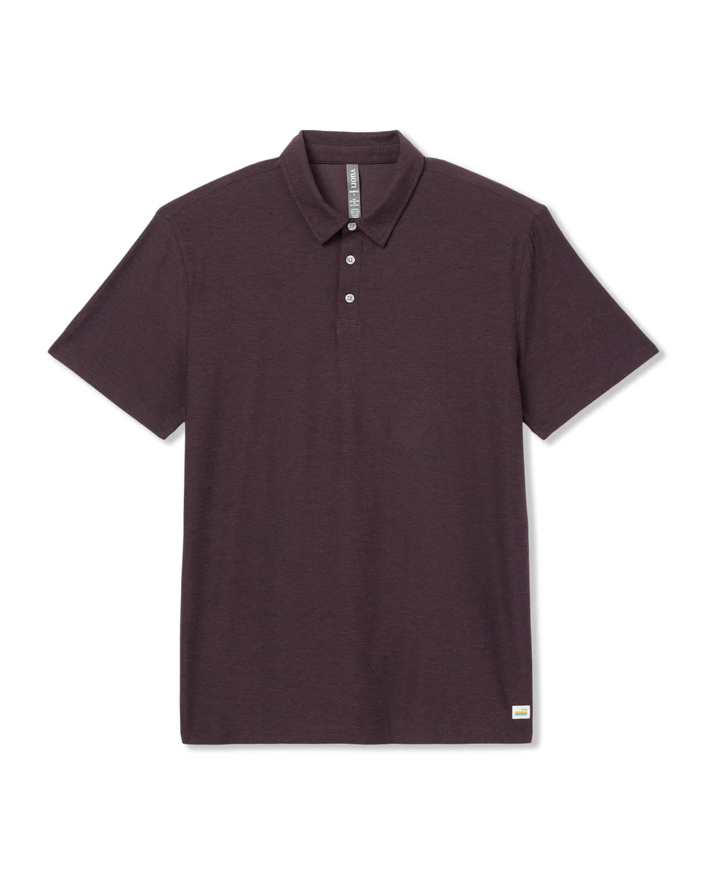 Vuori - Strato Tech Polo in Raisin Heather