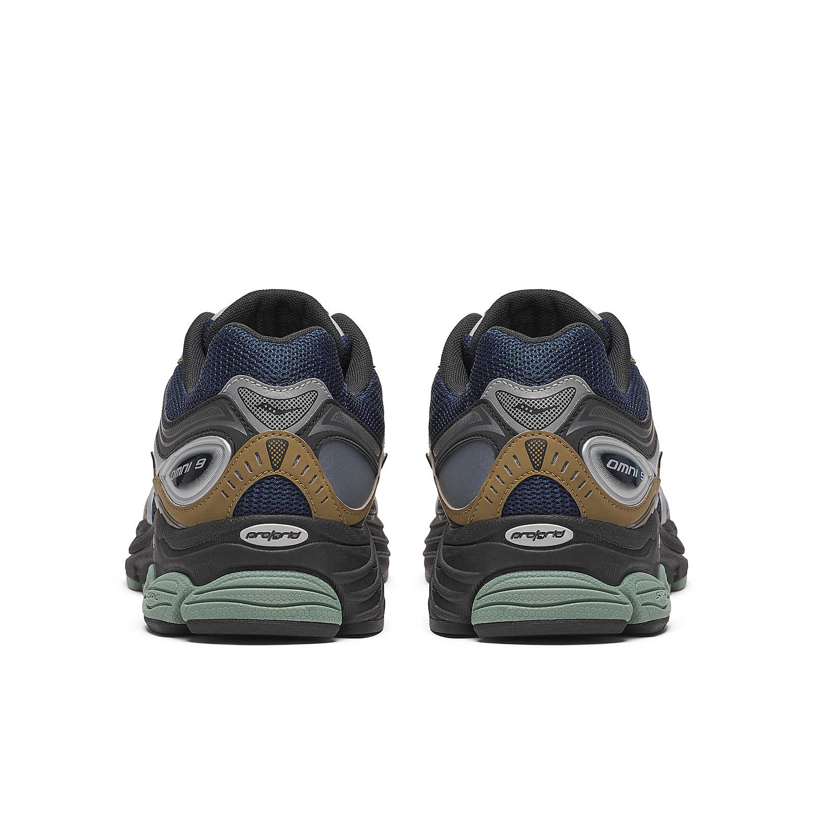 Saucony - Progrid Omni 9 TMY in Brown/Navy