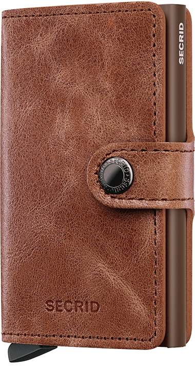 Secrid - Miniwallet in Vintage Cognac Brown