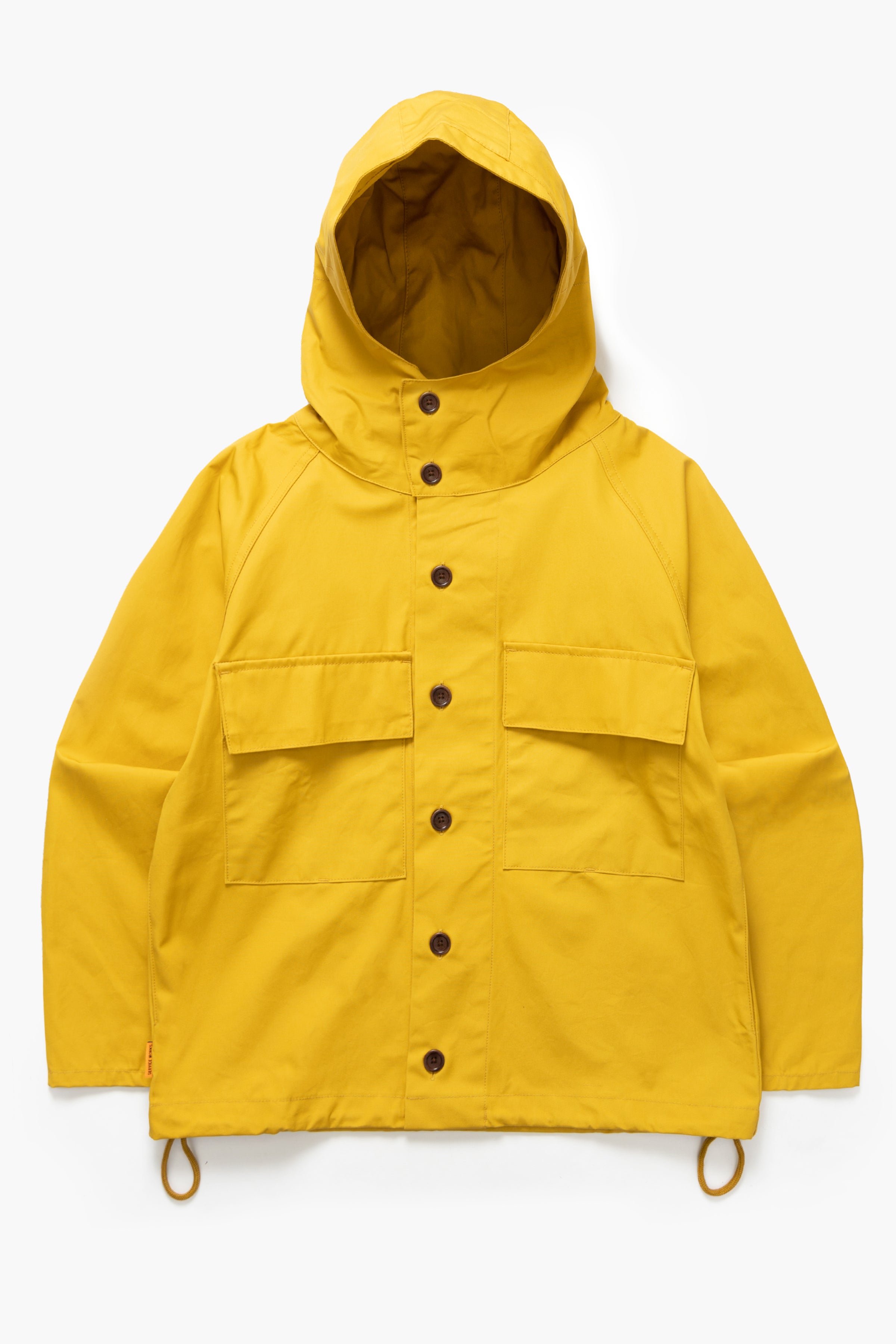 Service Works - Waxed Cotton Allotment Parka in Ochre