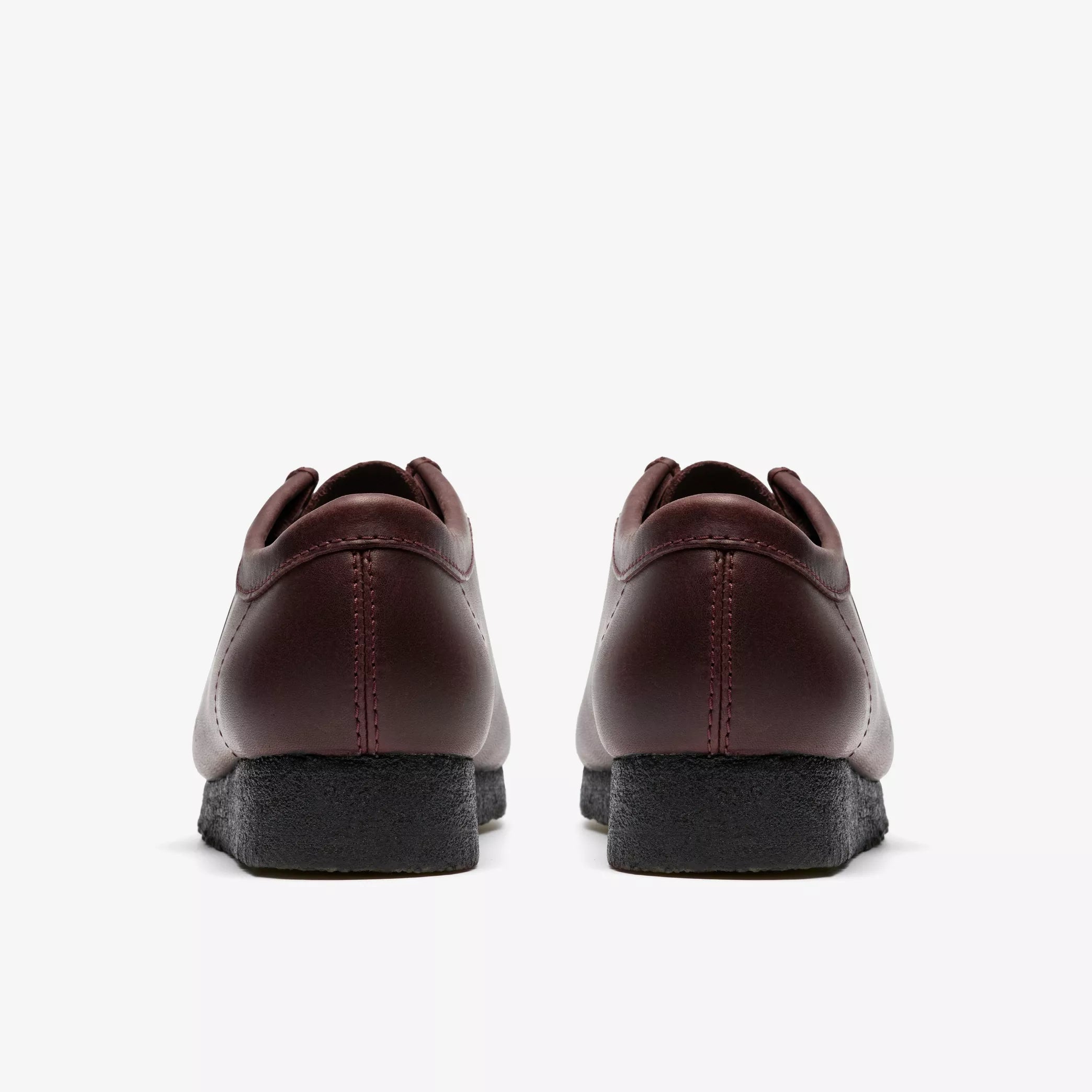 Clarks - Wallabee in Purple Grape Leather