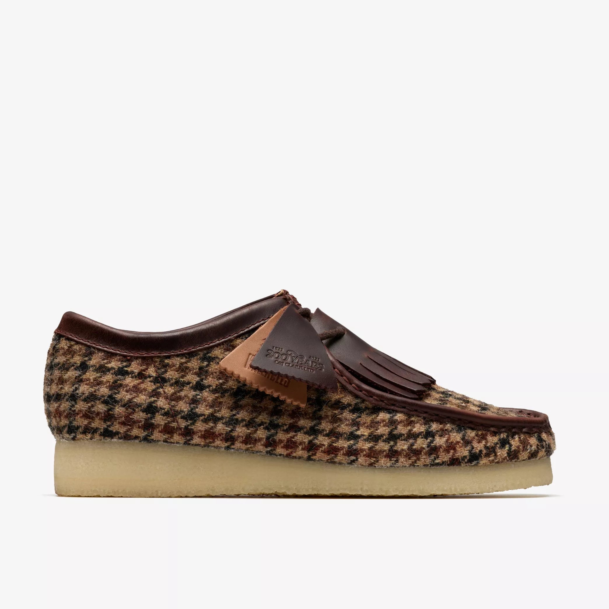 Clarks - Wallabee in Brown Tweed Combination