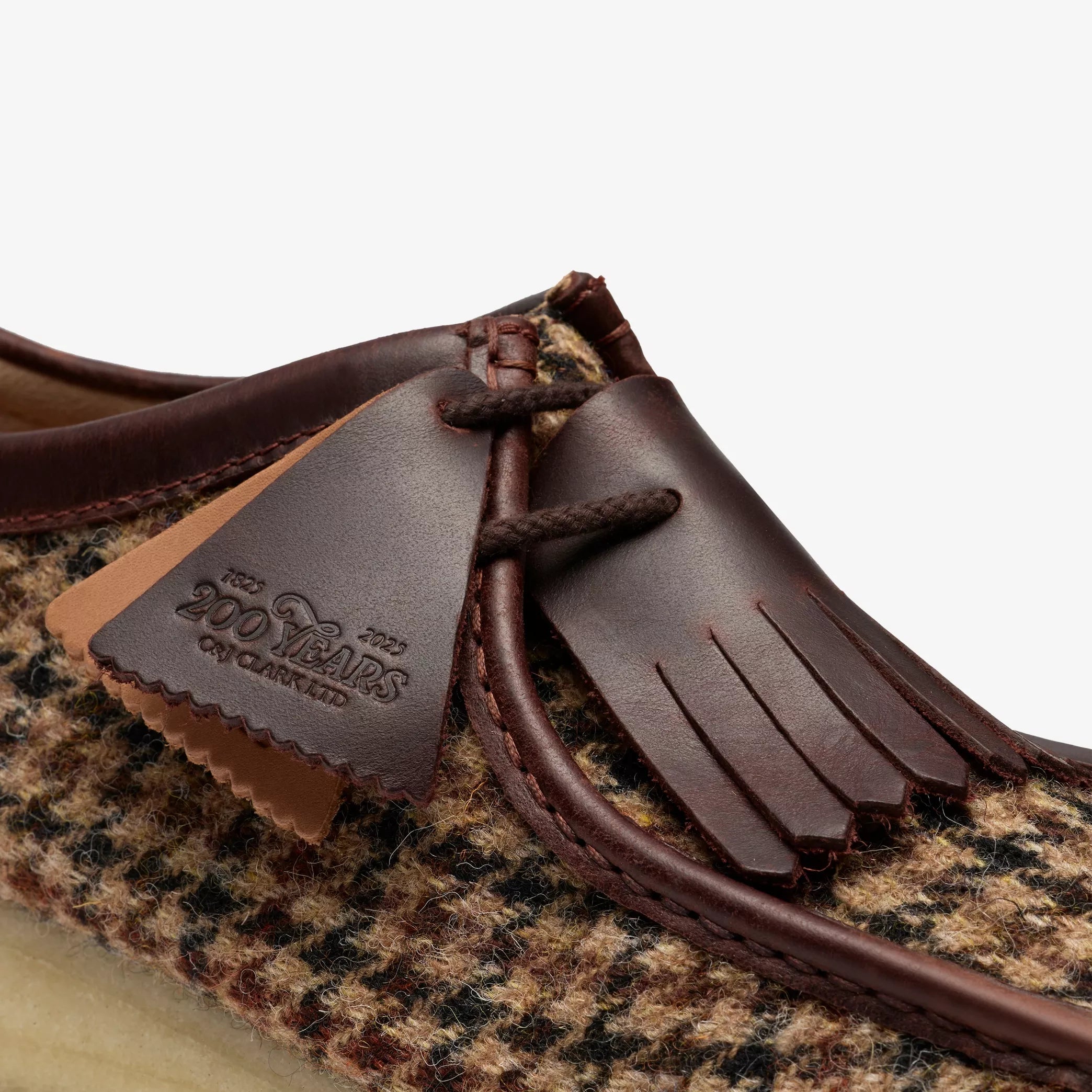 Clarks - Wallabee in Brown Tweed Combination