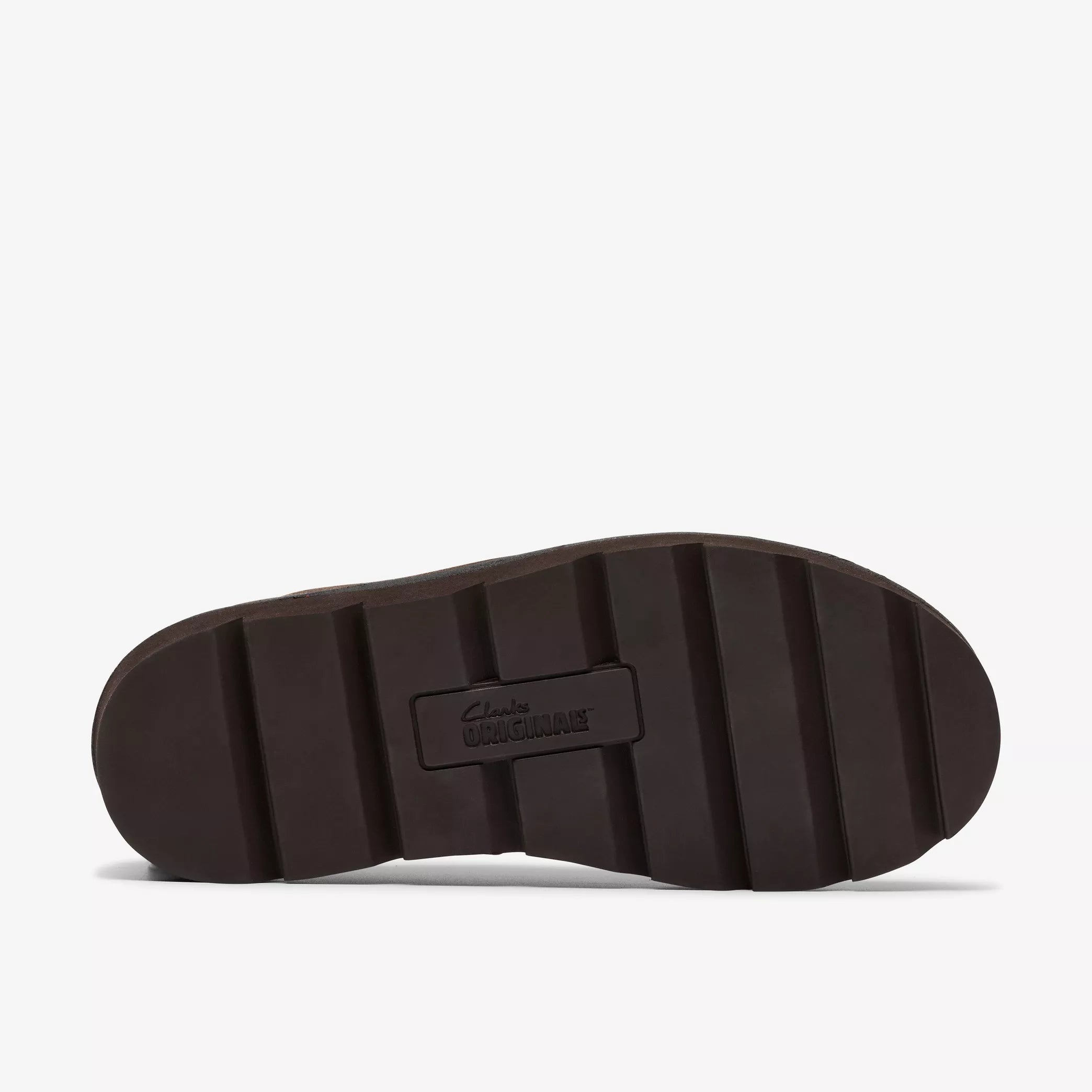 Clarks - Meare Walla Dark in Brown Suede