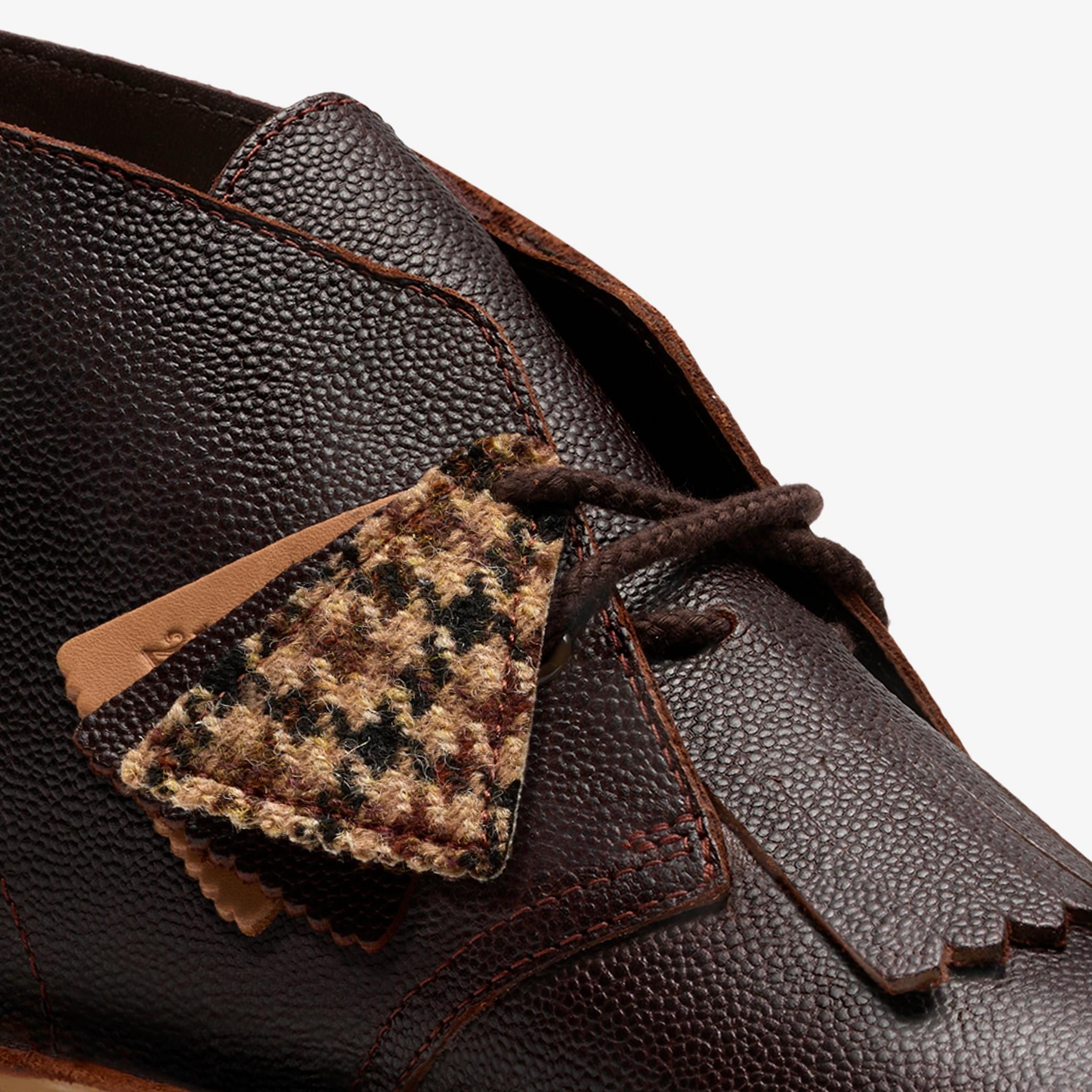 Clarks - Desert Boot in Brown Scotch Grain