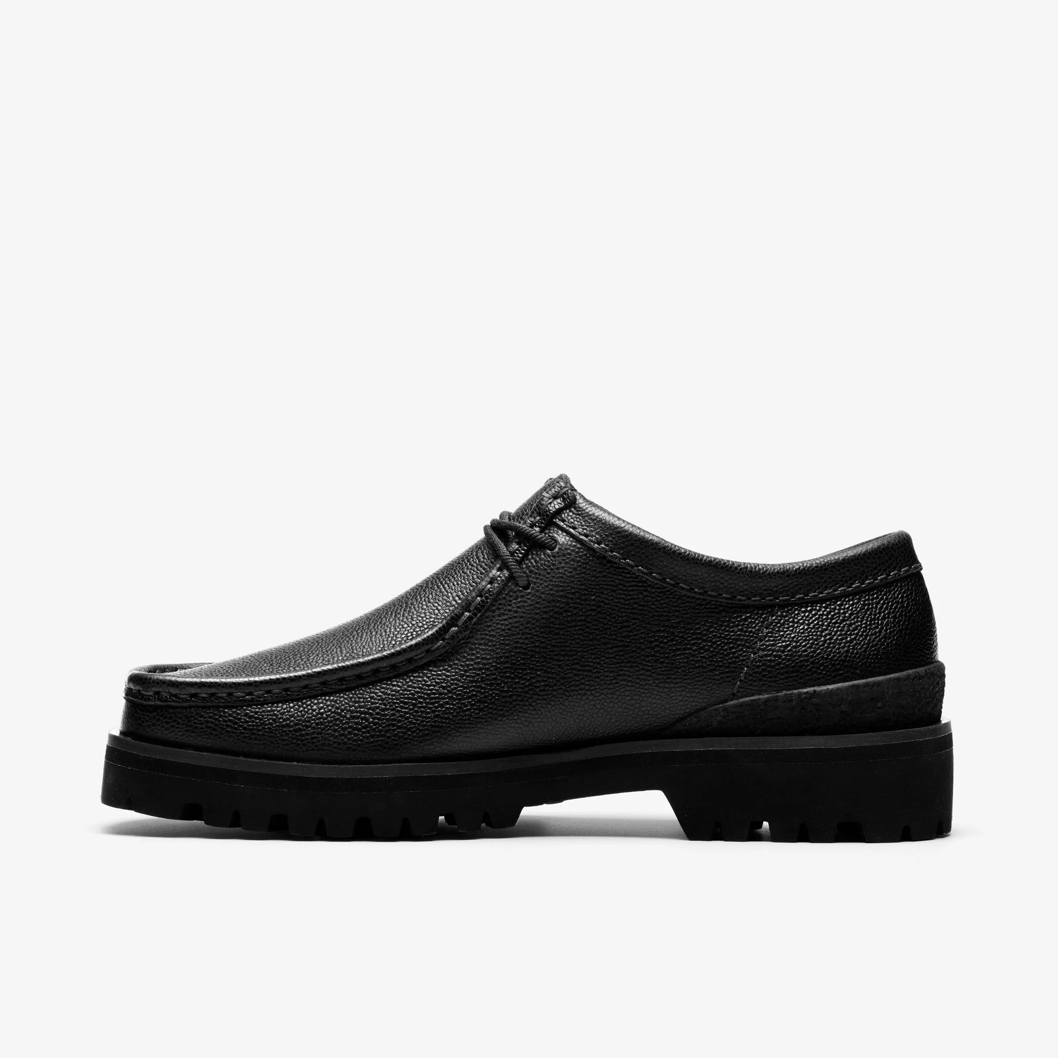 Clarks - Walla Yukoner in Black Scotch Grain