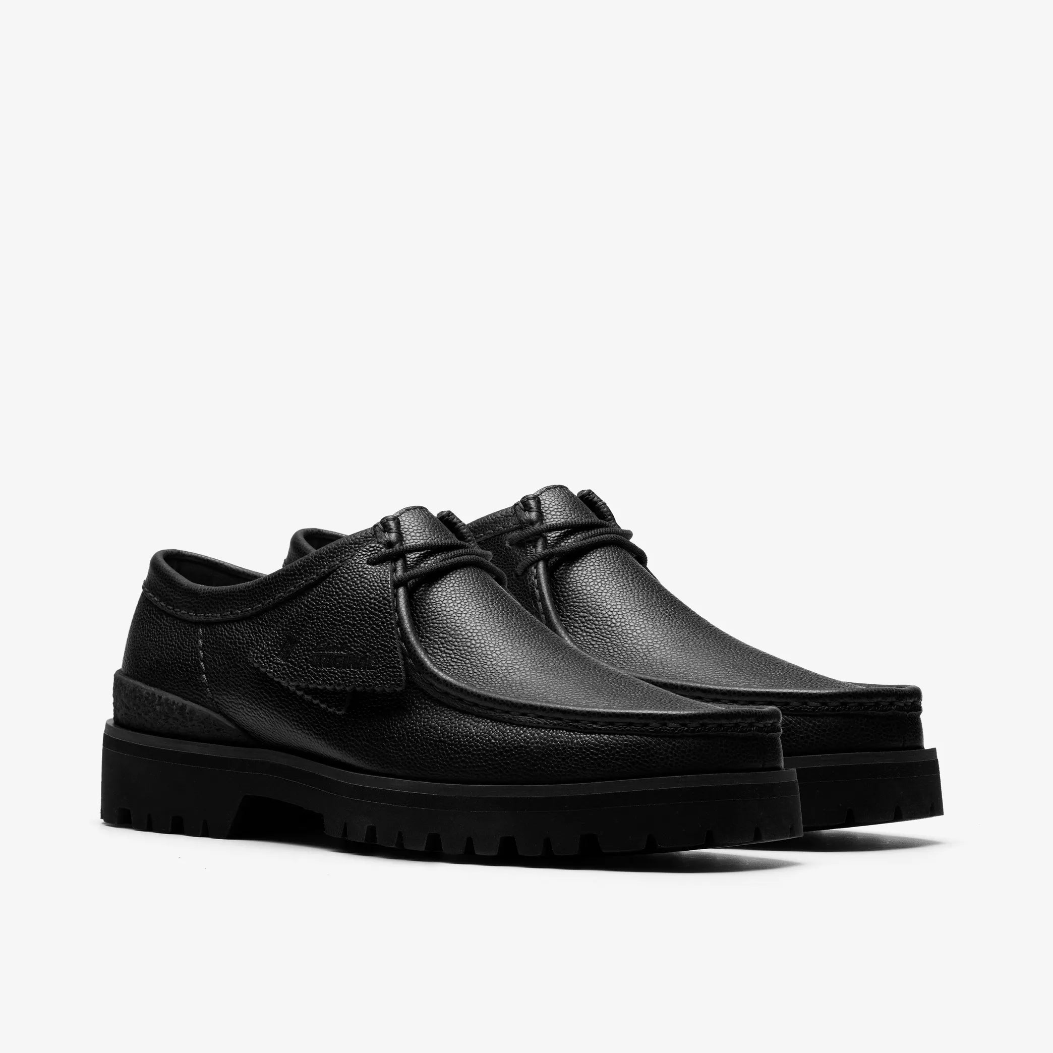 Clarks - Walla Yukoner in Black Scotch Grain