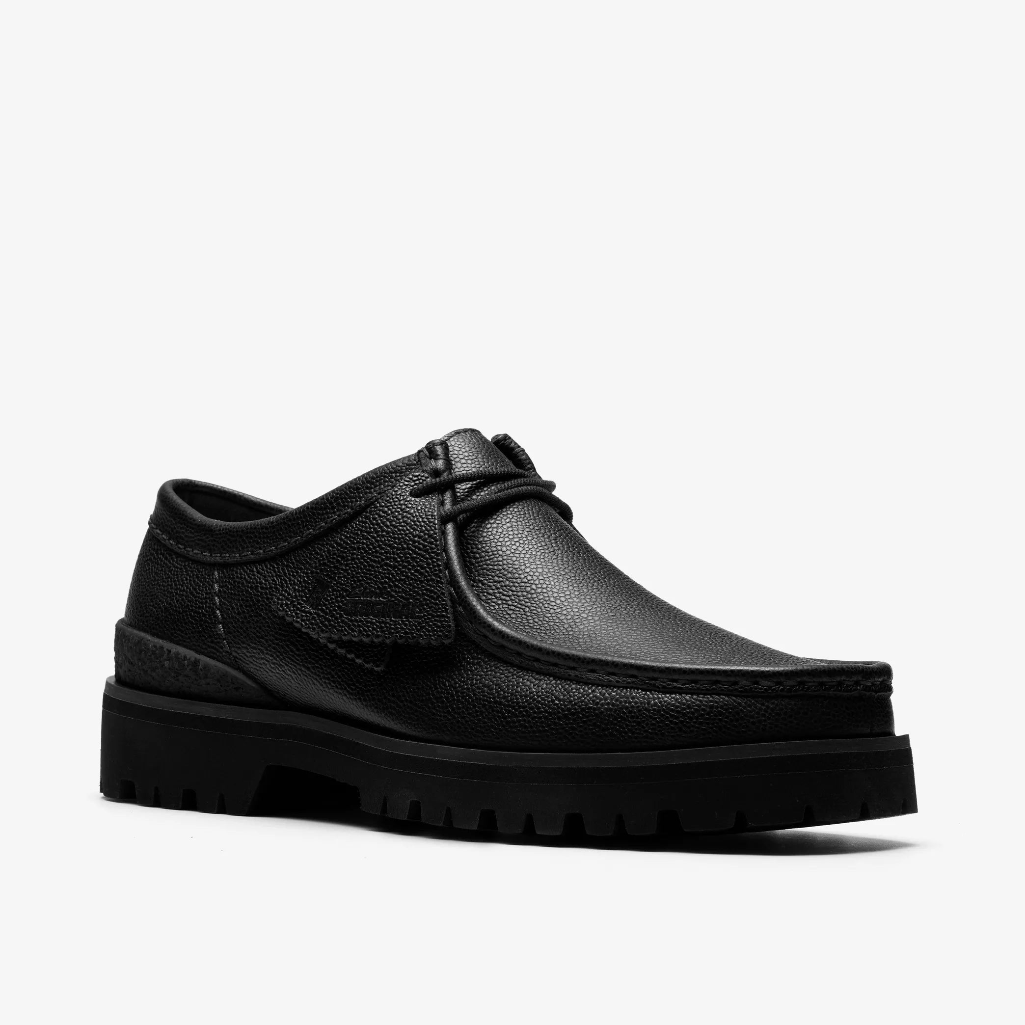 Clarks - Walla Yukoner in Black Scotch Grain