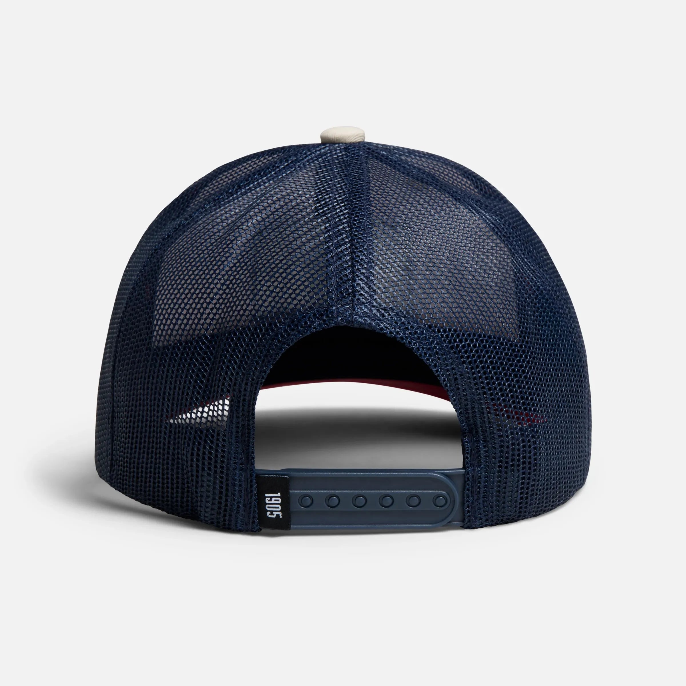 Red Wing - Pro Trucker Cap in Stone/Red/Navy