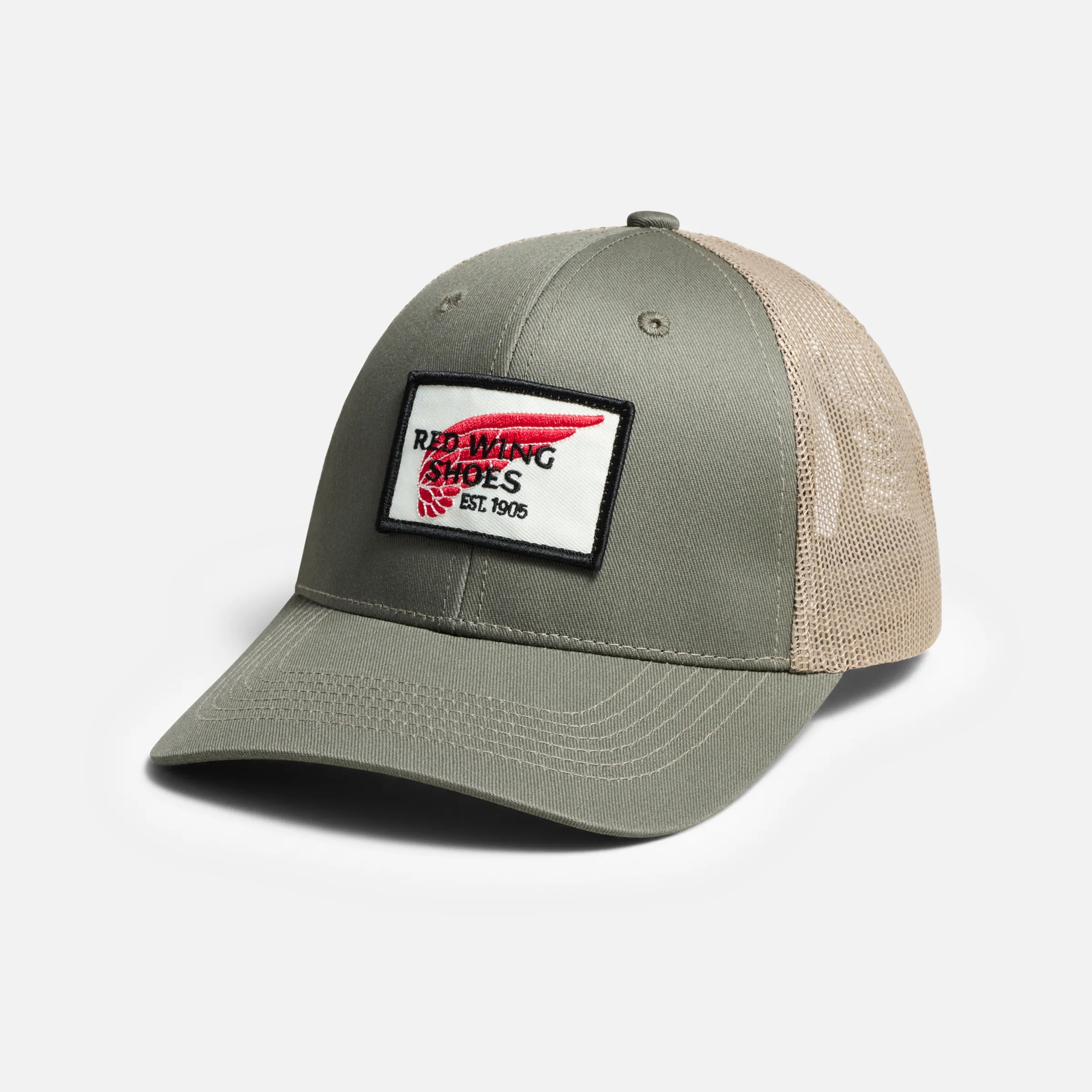 Red Wing - Pro Trucker Cap in Olive/Khaki