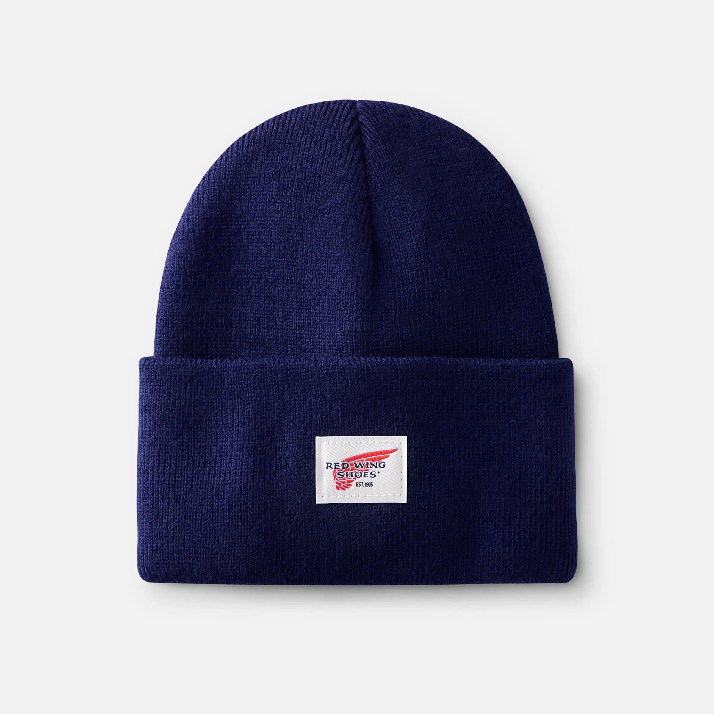 Red Wing - Logo Knit Beanie in Light Navy
