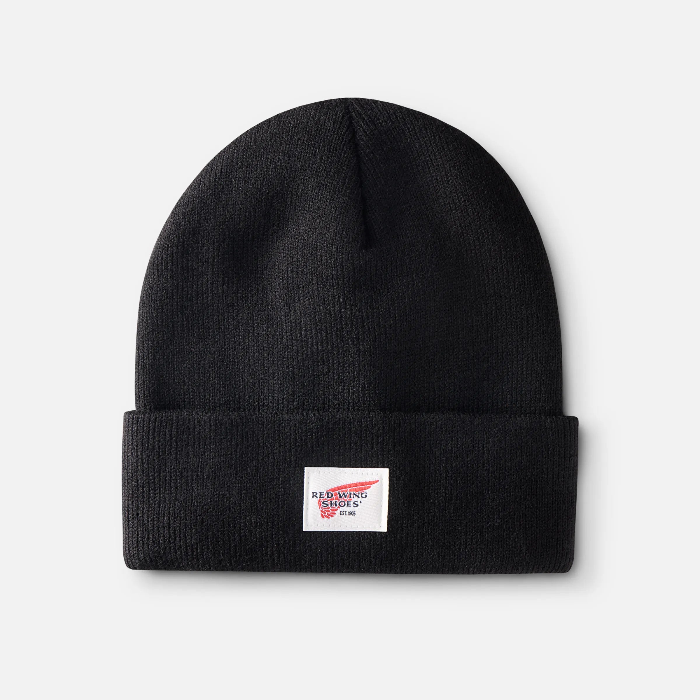 Red Wing - Logo Knit Beanie in Black