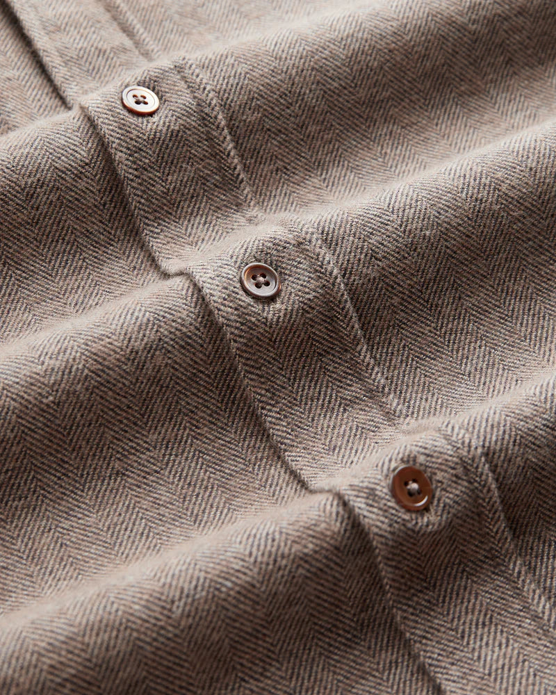 Portuguese Flannel - Espiga in Brown