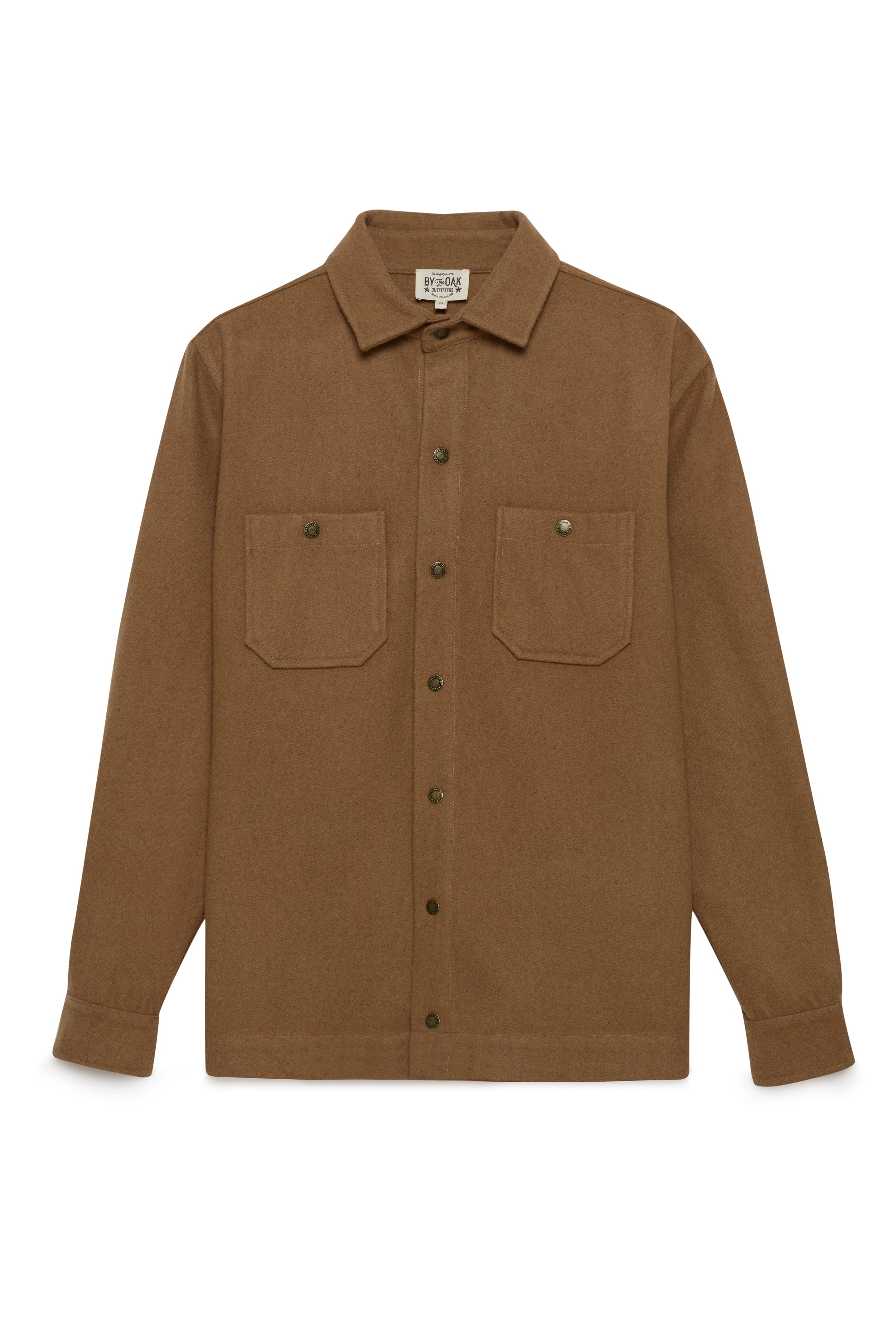 By The Oak - Wool Heavy Shirt in Camel