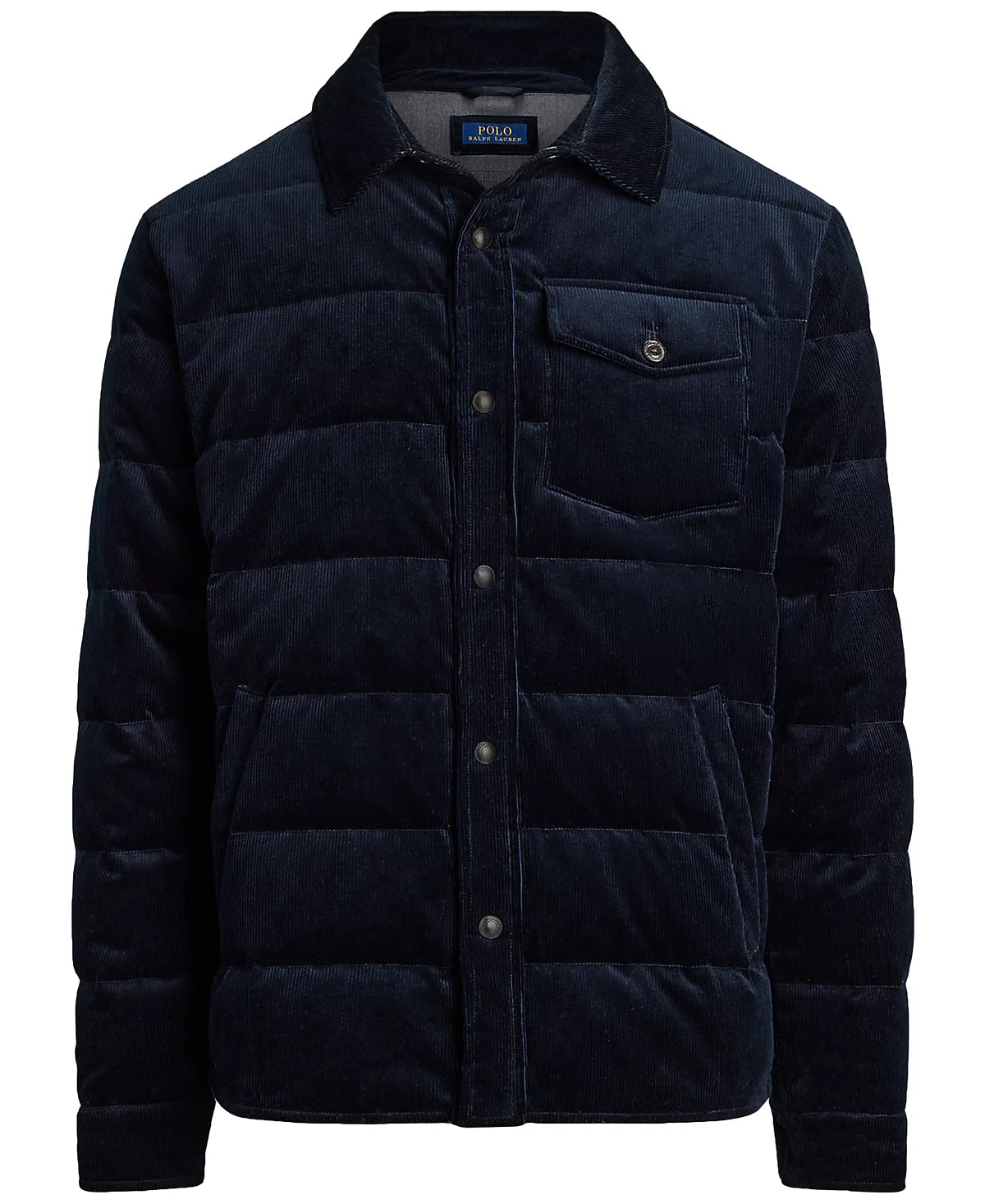 Polo Ralph Lauren - Corduroy Quilted Insulated Shirt Jacket in Navy