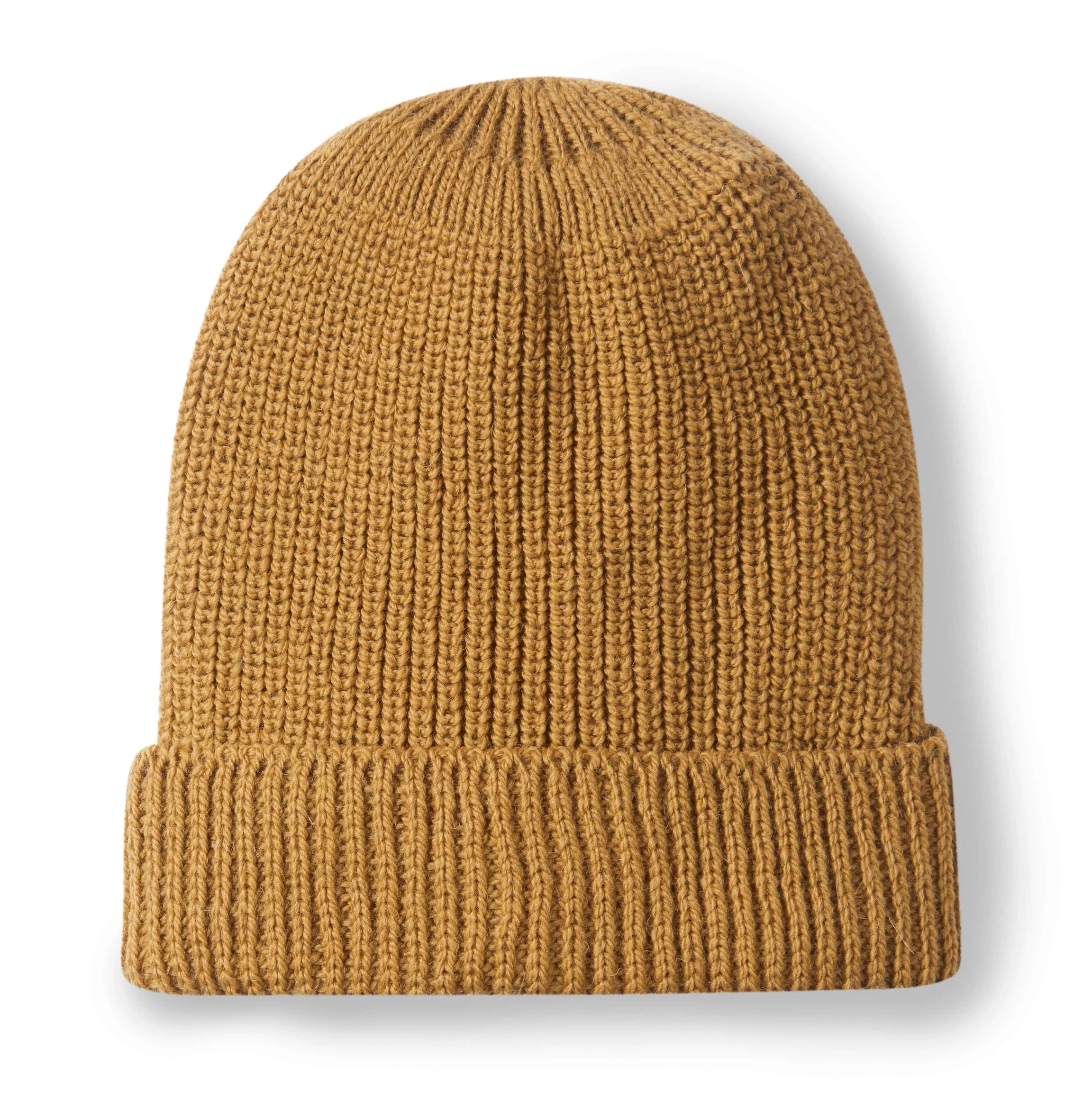 Peregrine - Porter Ribbed Beanie in Wheat