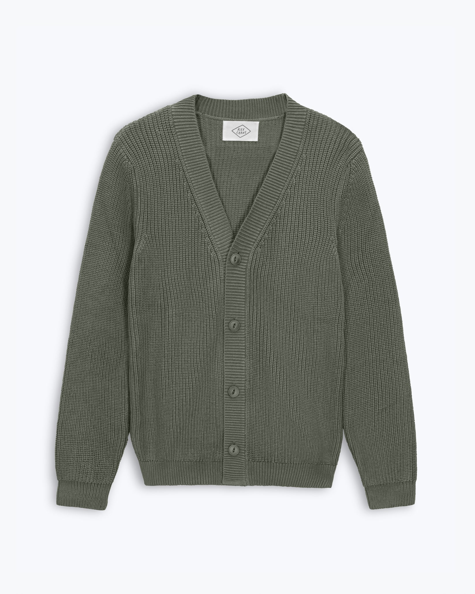 Alex Crane - Bay Cardigan in Pine