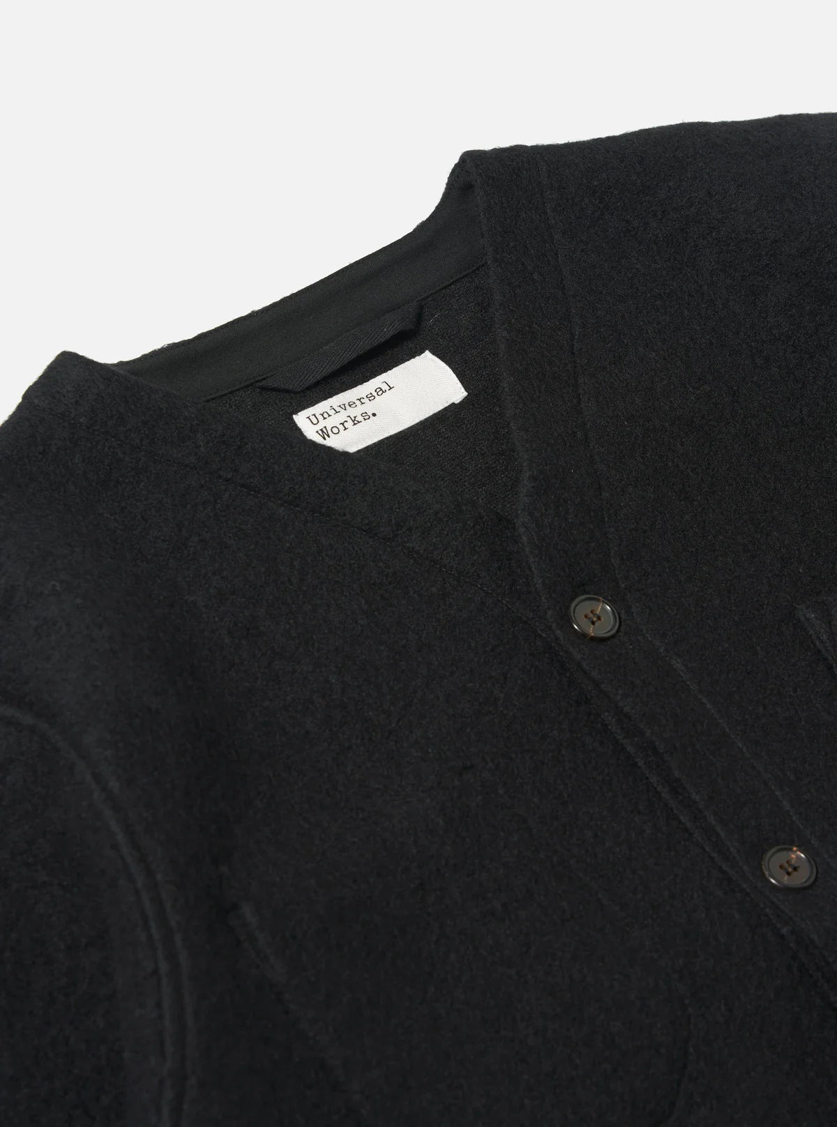 Universal Works - Cardigan in Black