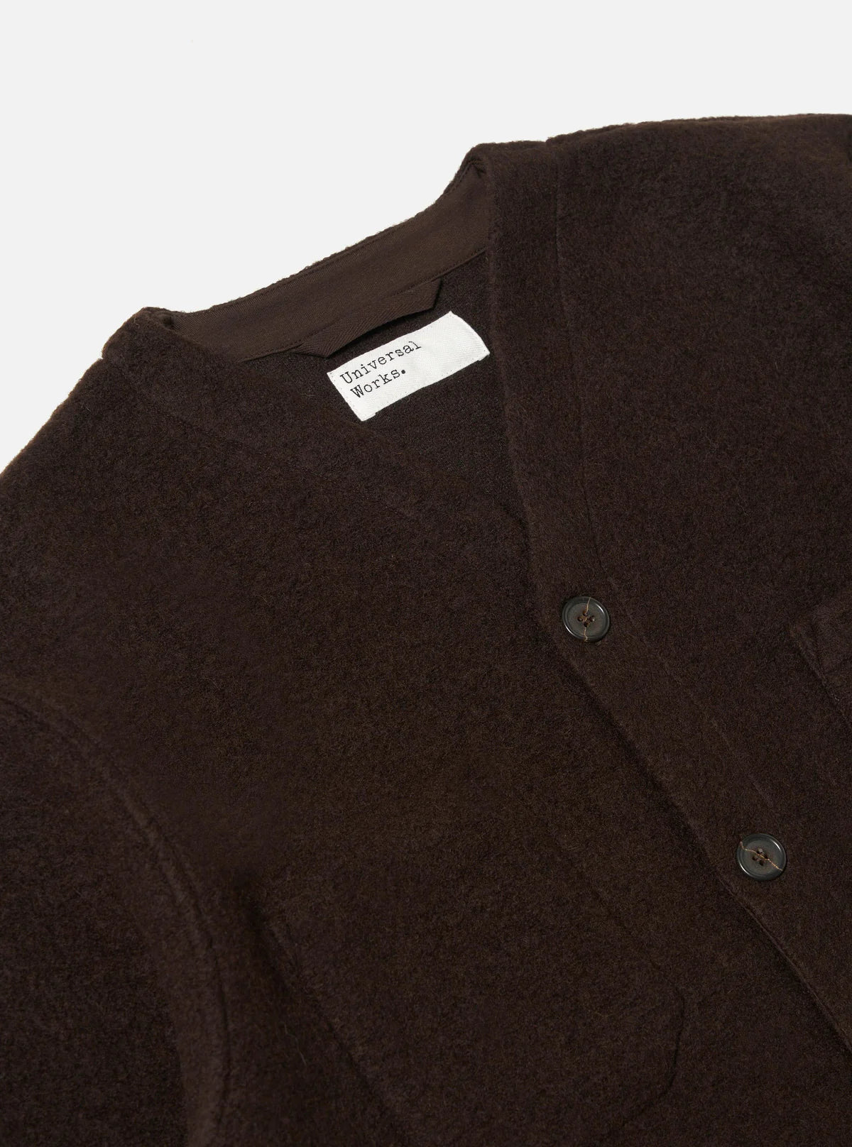 Universal Works - Cardigan in Brown