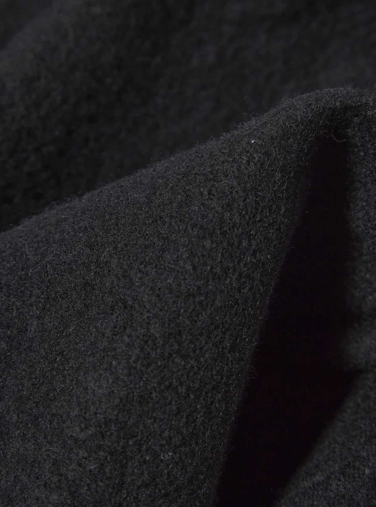 Universal Works - Wool Fleece Field Jacket in Black