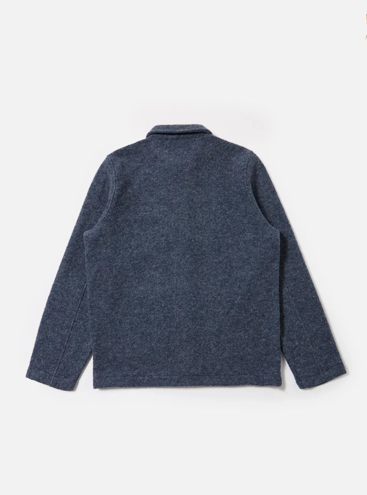 Universal Works - Wool Fleece Field Jacket in Slate Blue