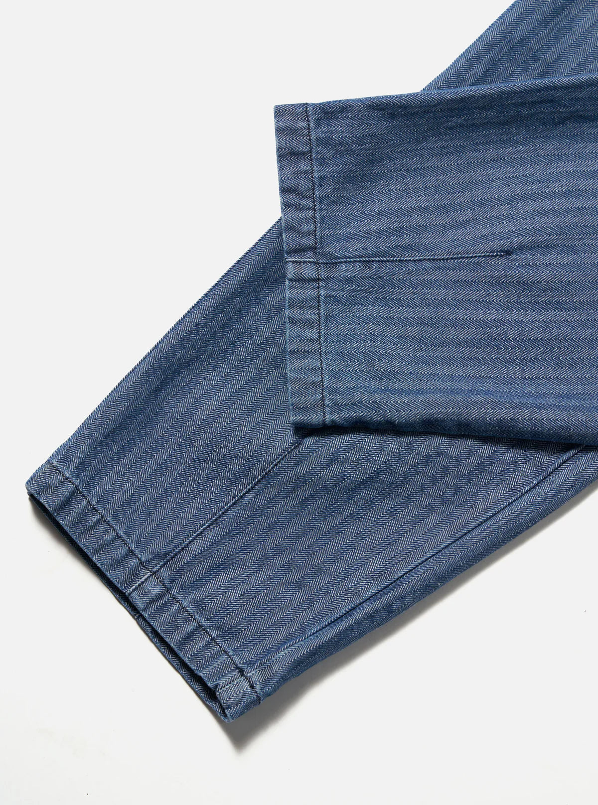 Universal Works - Utility Pant Indigo Denim Herringbone