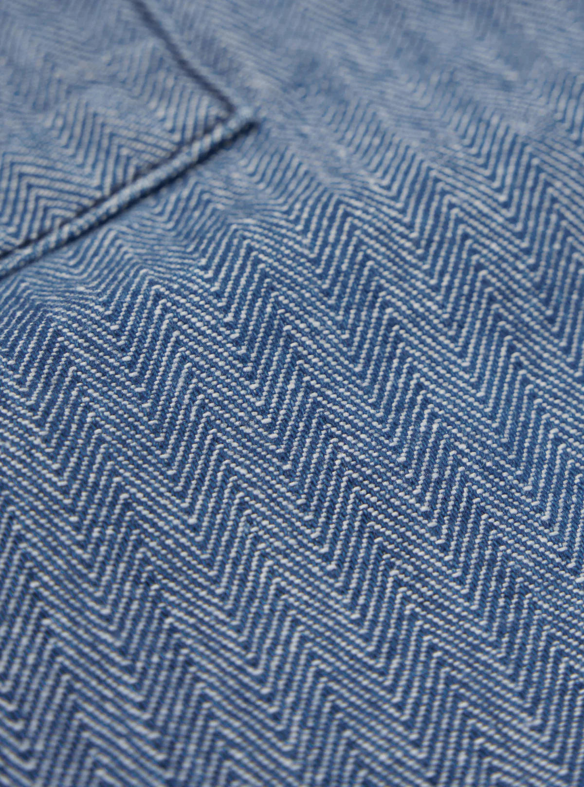 Universal Works - Utility Pant Indigo Denim Herringbone