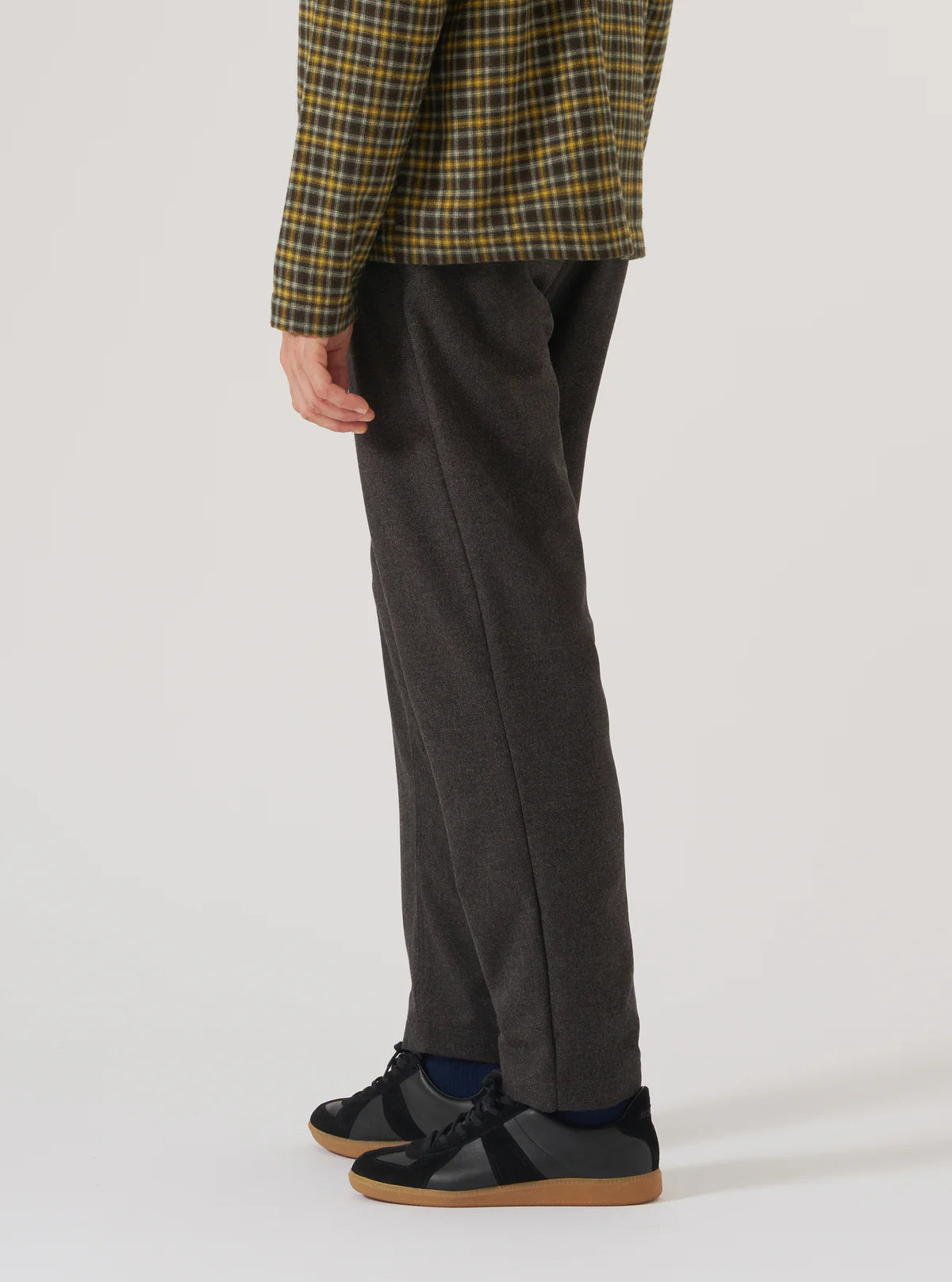 Universal Works - Military Chino in Brown Upcycled Italian Tweed