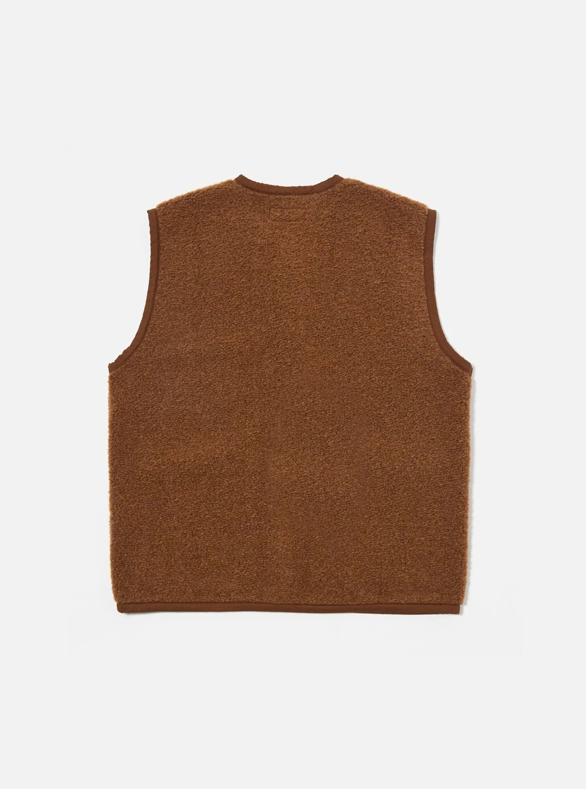 Universal Works - Lancaster Gilet in Cumin Alvar Fleece