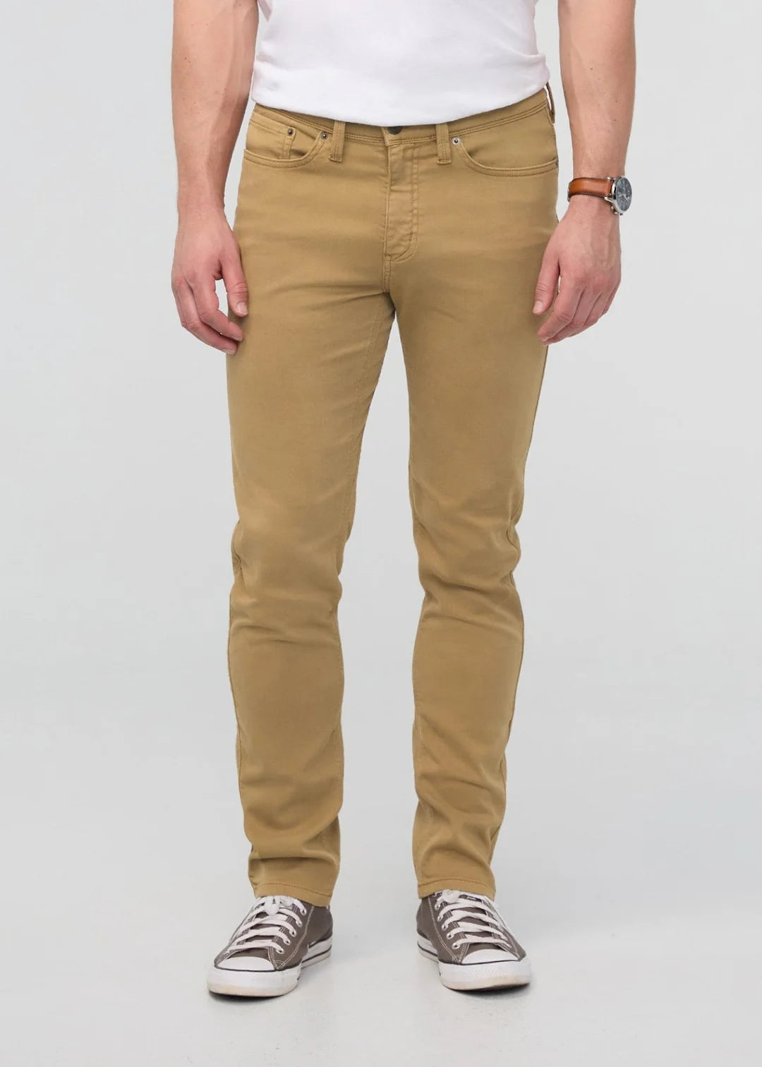 DUER - No Sweat Slim: Camel