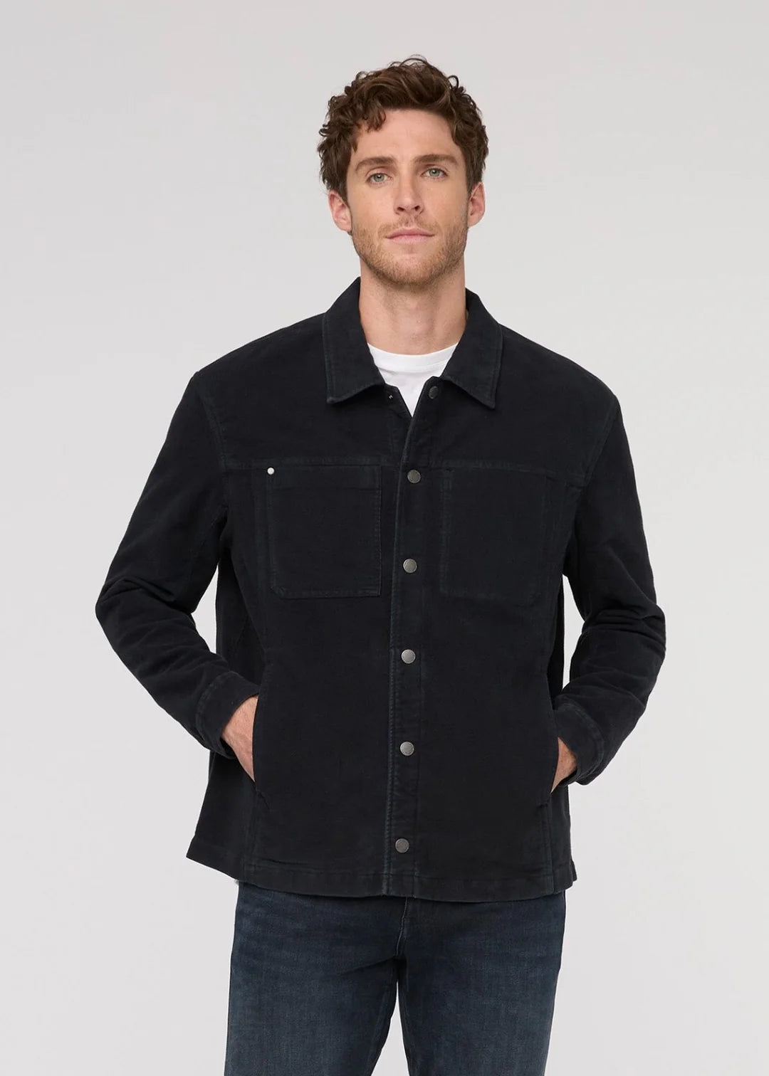 DUER - No Sweat Moleskin Jacket in Shadow