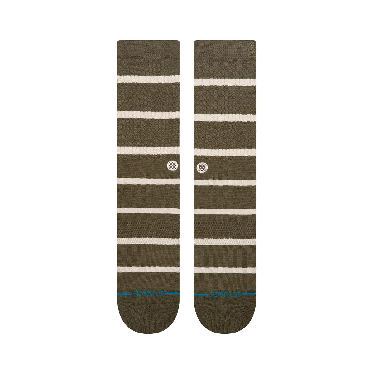 Stance - Heritage Crew Sock in Olive Green